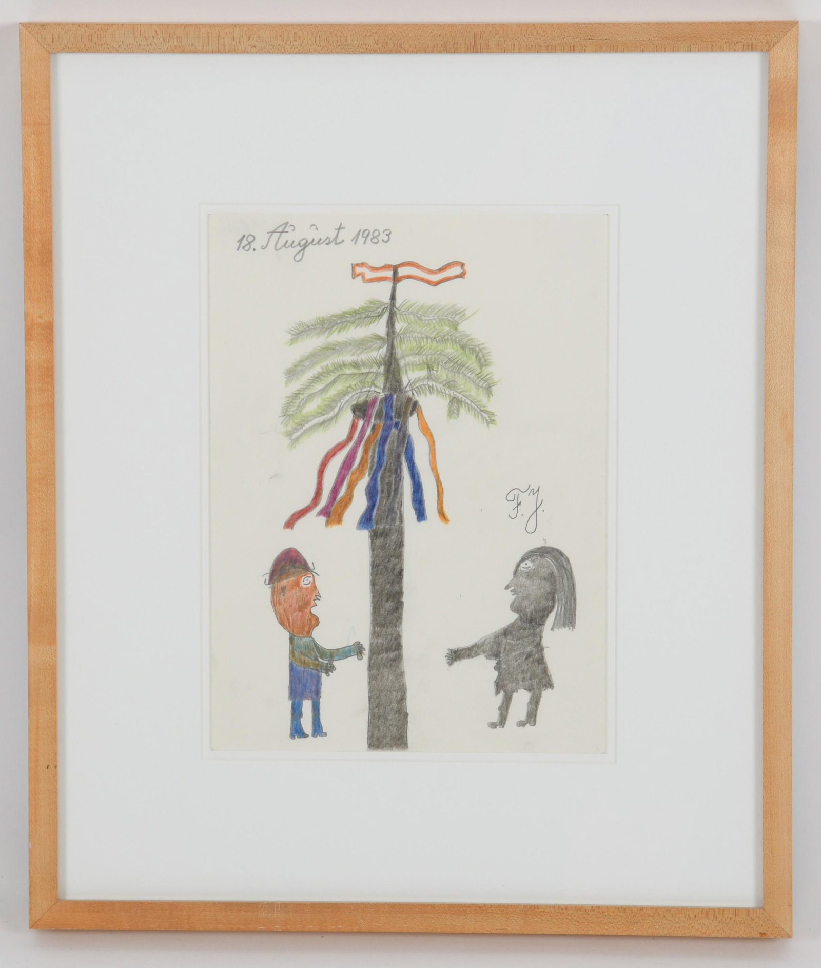 Johann Fischer (1919 - 2008) Outsider Art (1 of 4)