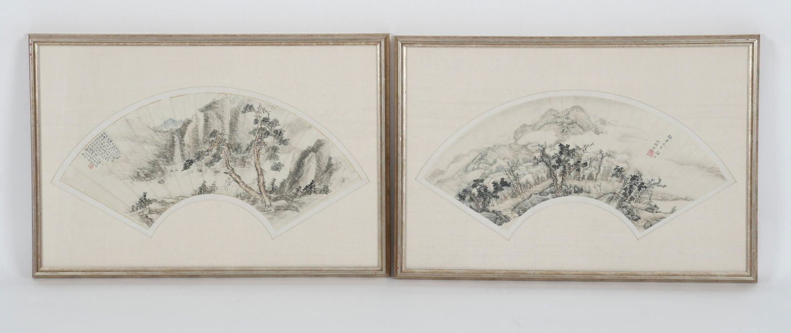Two Chinese Fan Paintings (1 of 8)