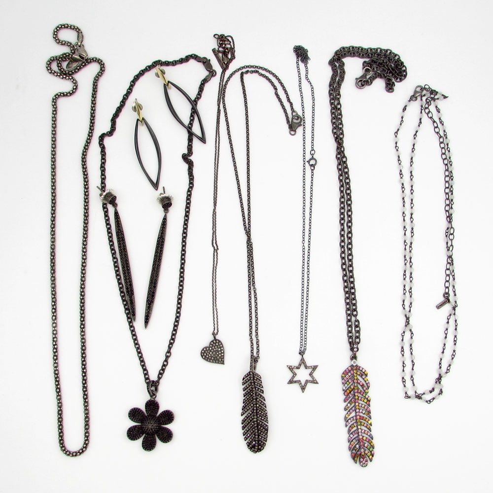A Group of Designer Jewelry, Sterling, Diamonds (1 of 6)