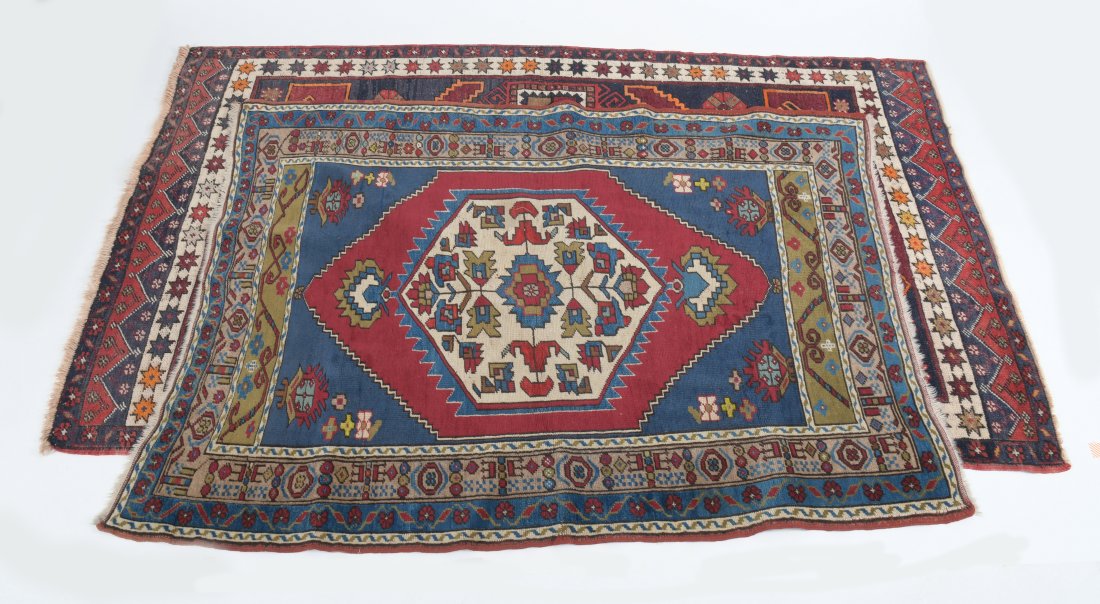 Two Turkish Village Rugs, Late 20th Century (1 of 10)