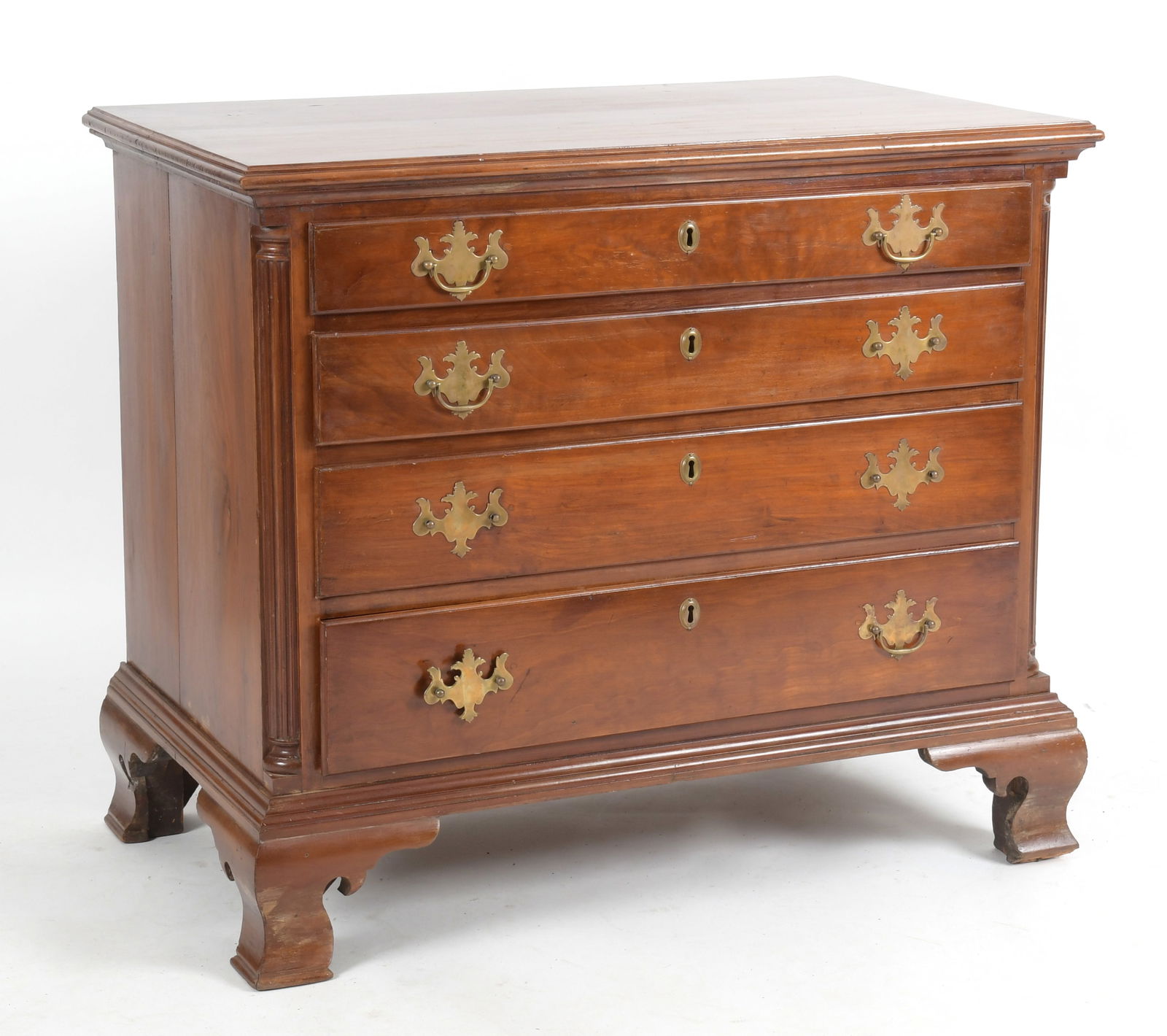Pennsylvania Chippendale Cherry Chest (1 of 10)