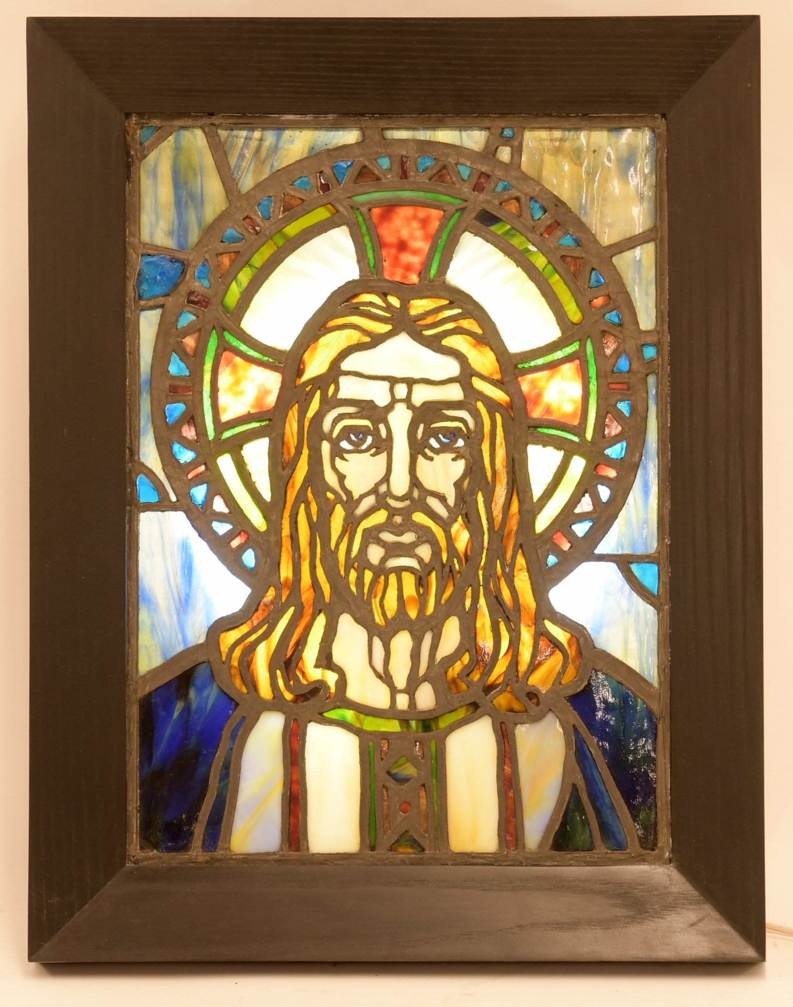 D'Ascenzo Studios Stained Glass Window of Christ (1 of 5)