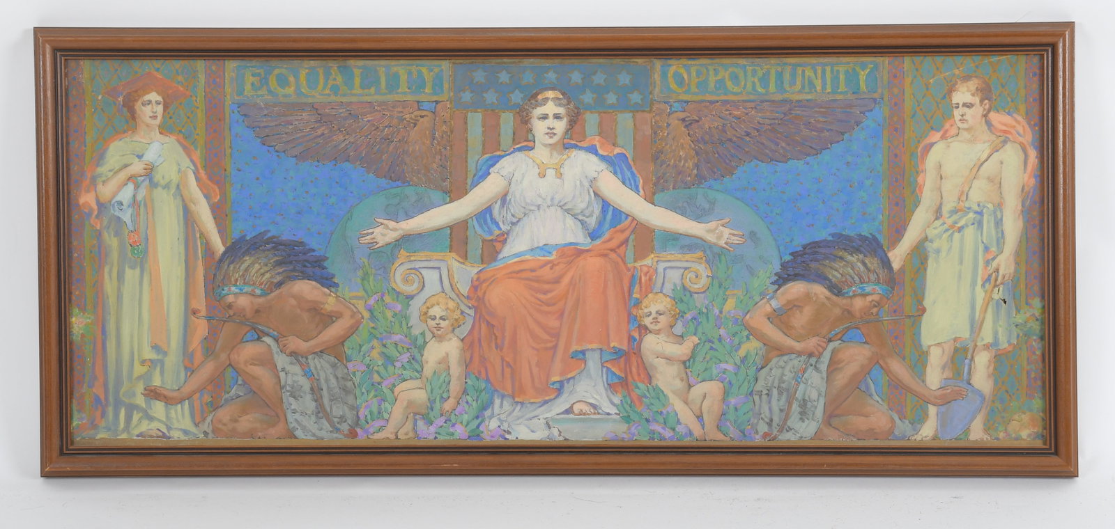 Nicola D'Ascenzo (1871-1954), Oil on Canvas (1 of 9)