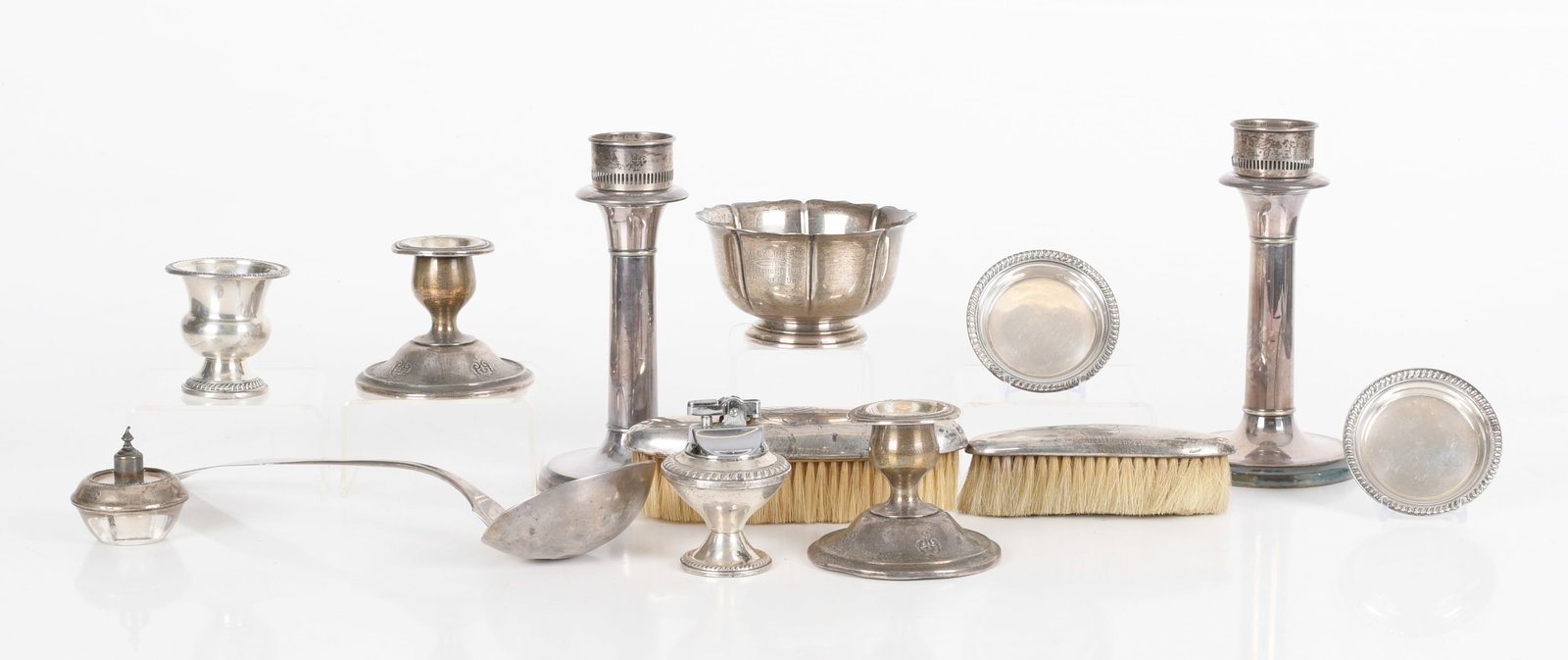 A Group of Coin and Sterling Silver Tableware (1 of 13)