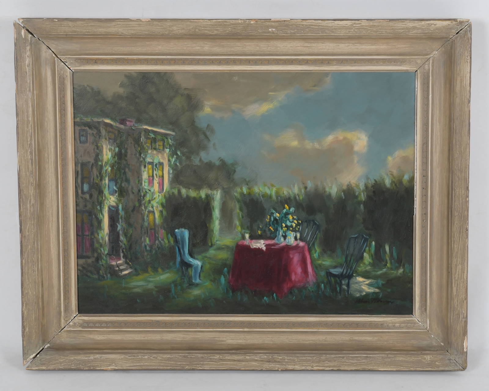 Hobson Pittman (1890 1972) Oil On Board Auction