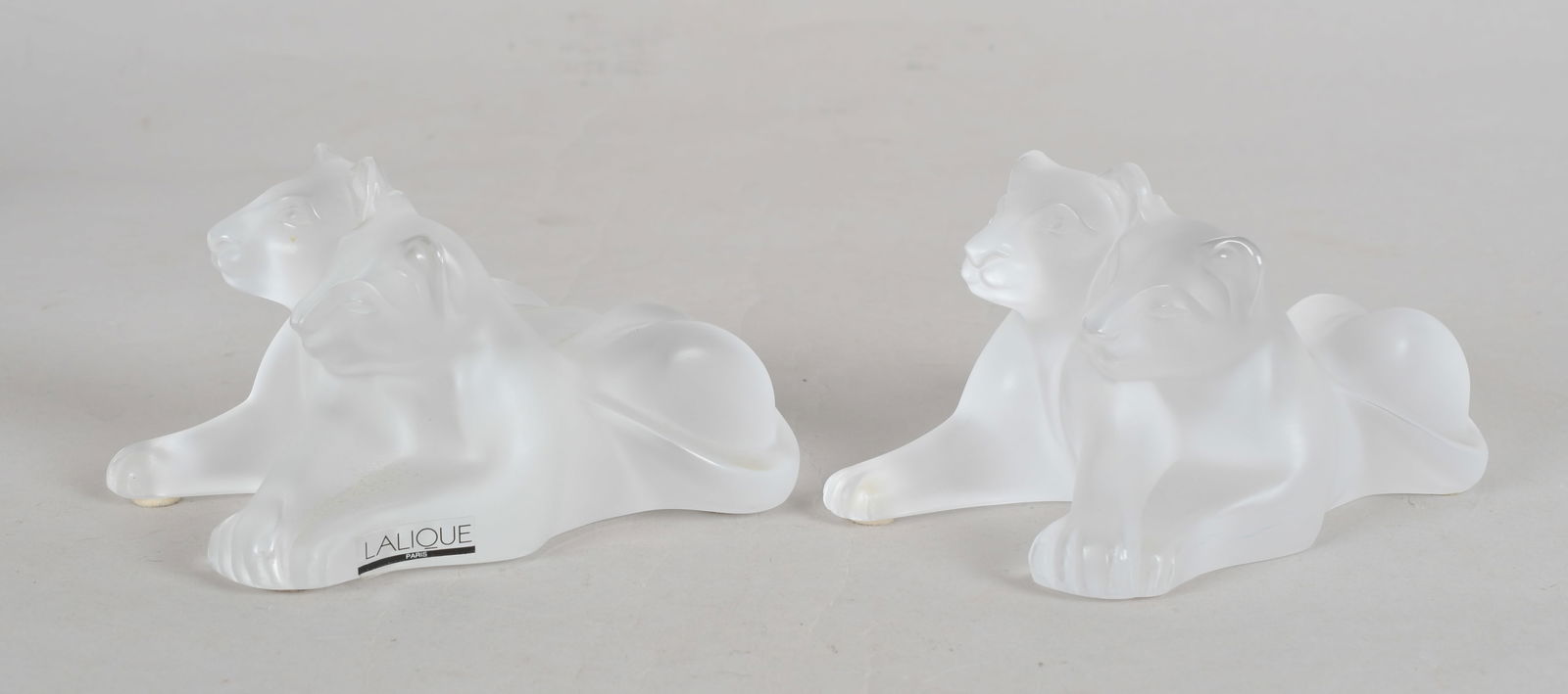 Lalique Crystal Tambwee Lion Cub Groups (1 of 5)
