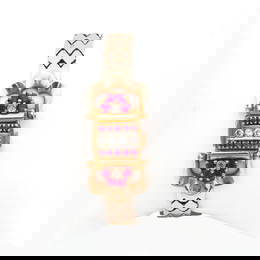 14K rose gold Ladies Gladstone Diamond and Ruby Bracelet Wristwatch