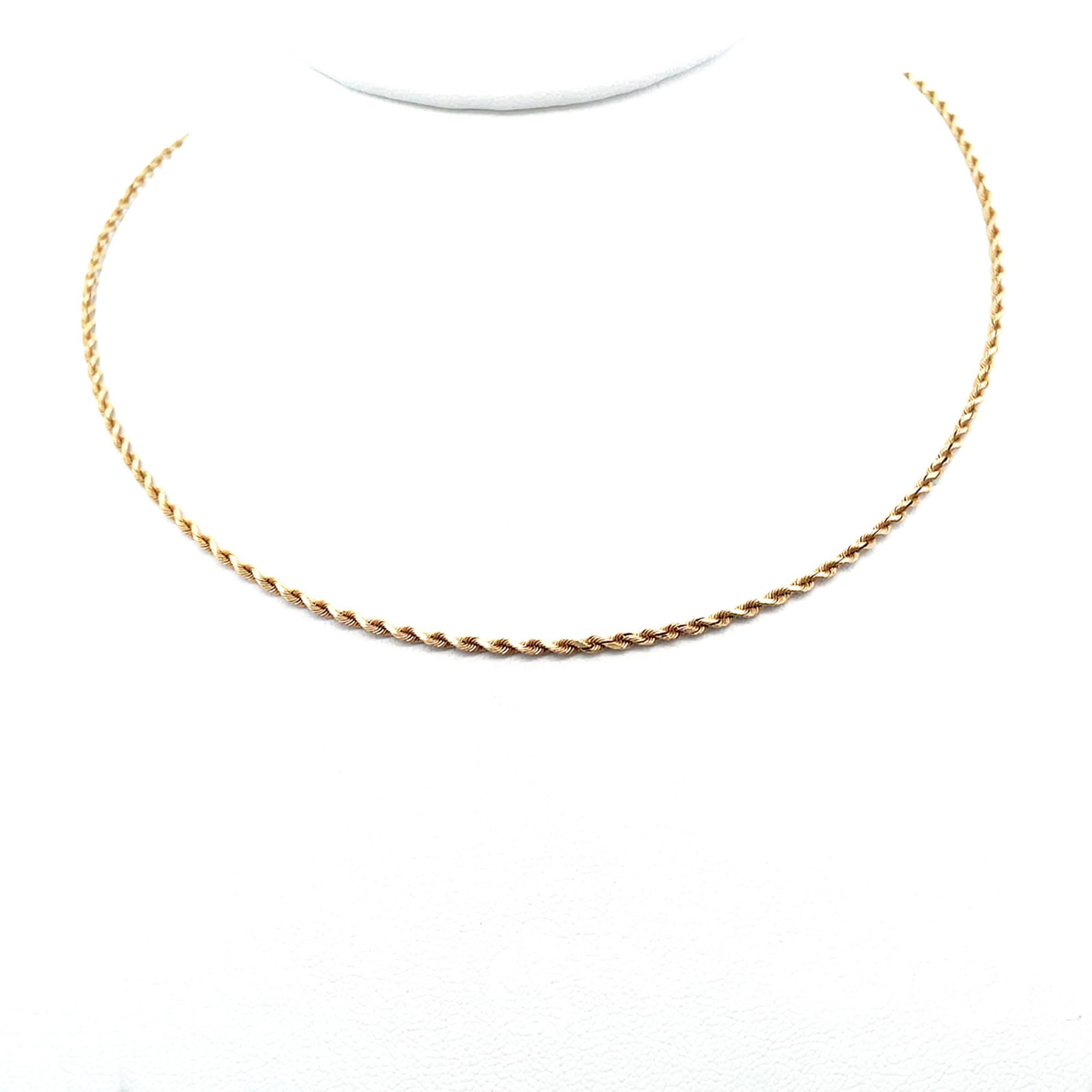 14K Yellow Gold 25 inch Rope Chain (1 of 5)