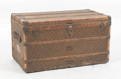 Louis Vuitton Monogram Canvas Steamer Trunk