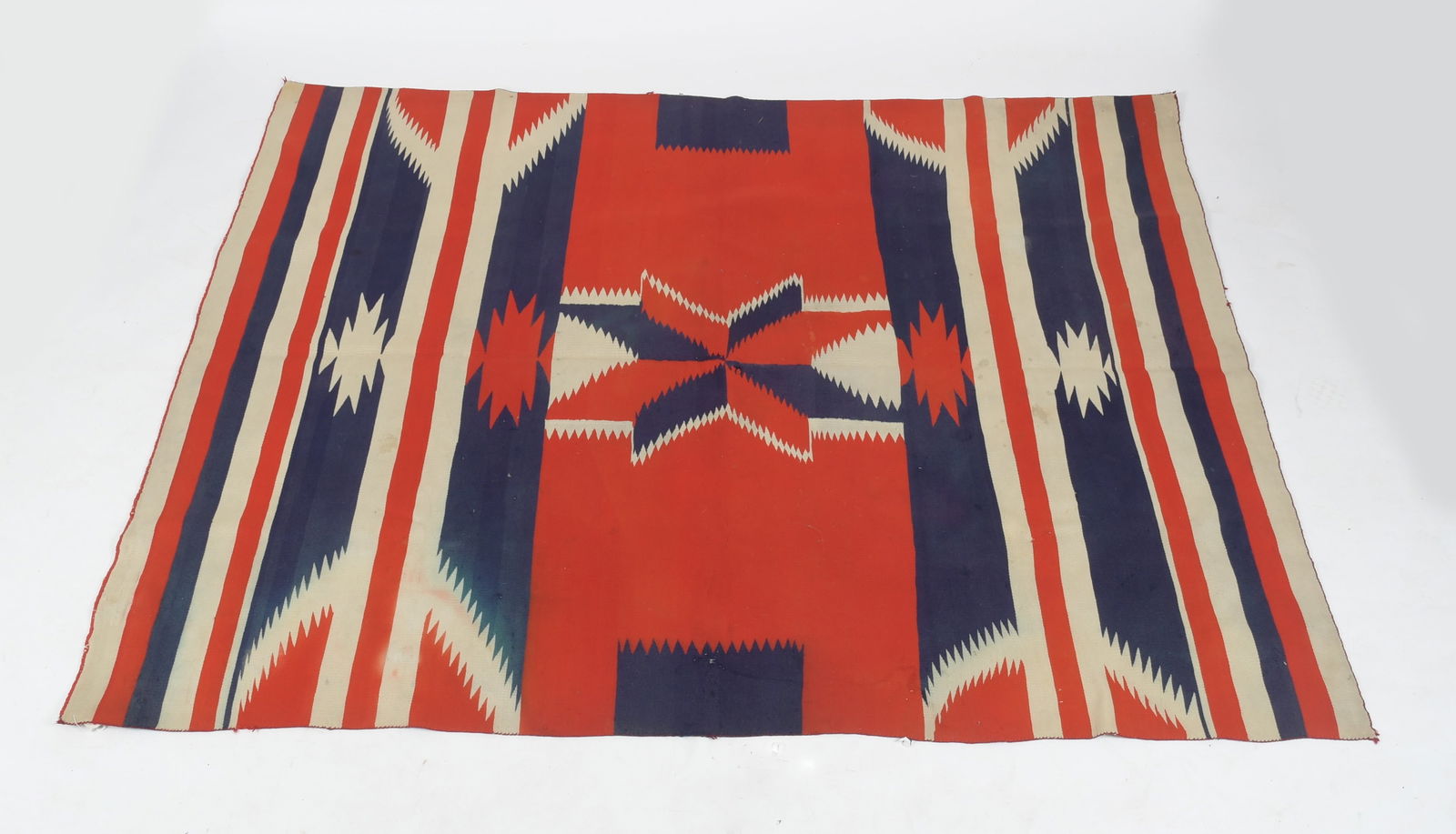Navajo Germantown Transitional Wool Blanket (1 of 14)