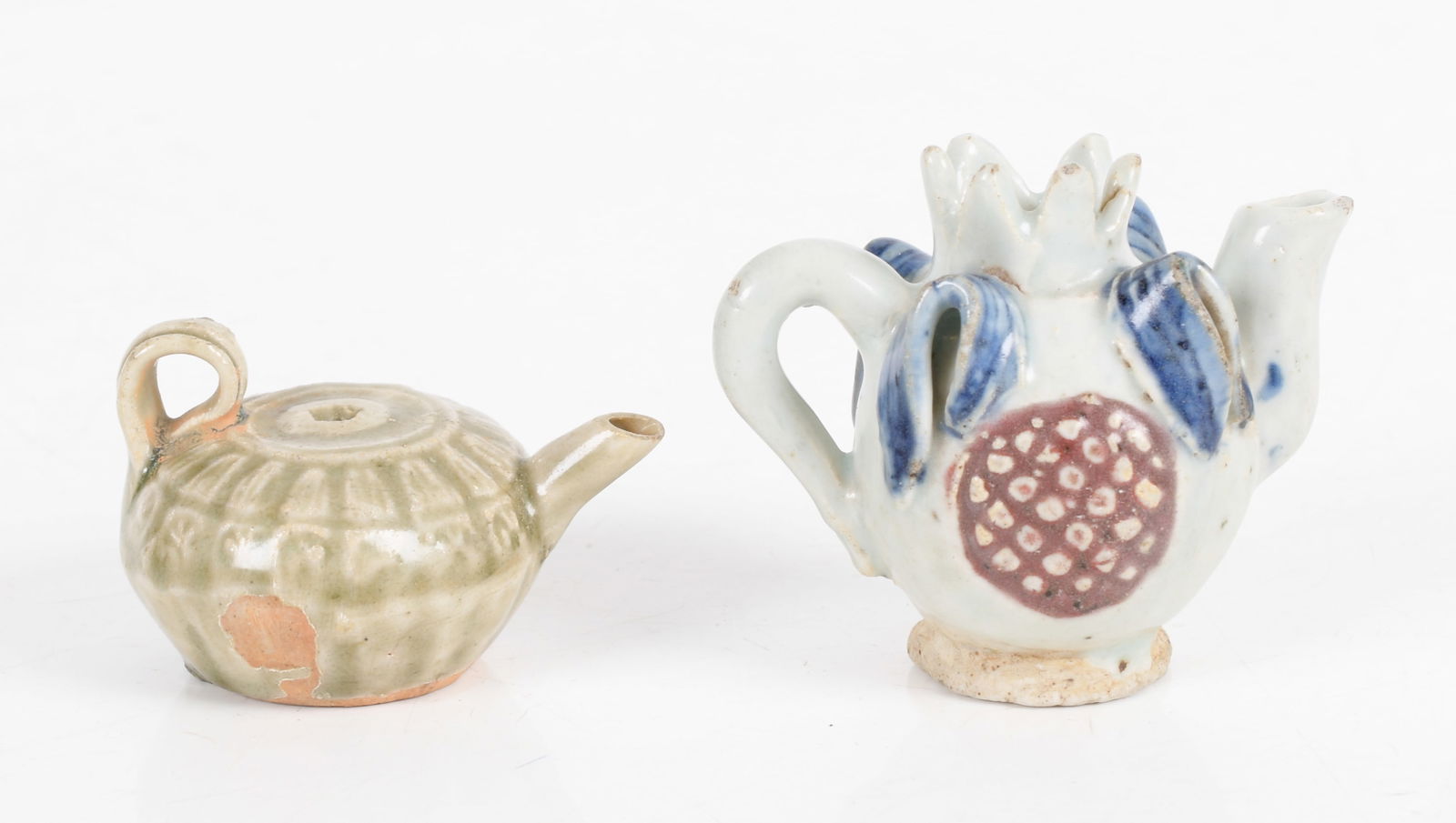 Two Korean Pottery Water Droppers (1 of 8)