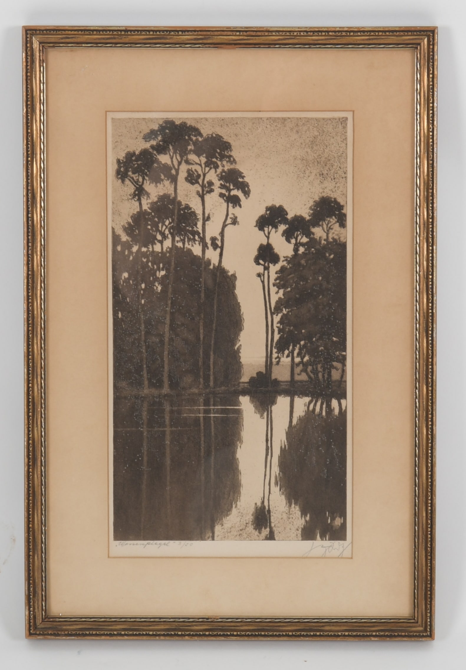 An Early 20th Century Etching (1 of 5)