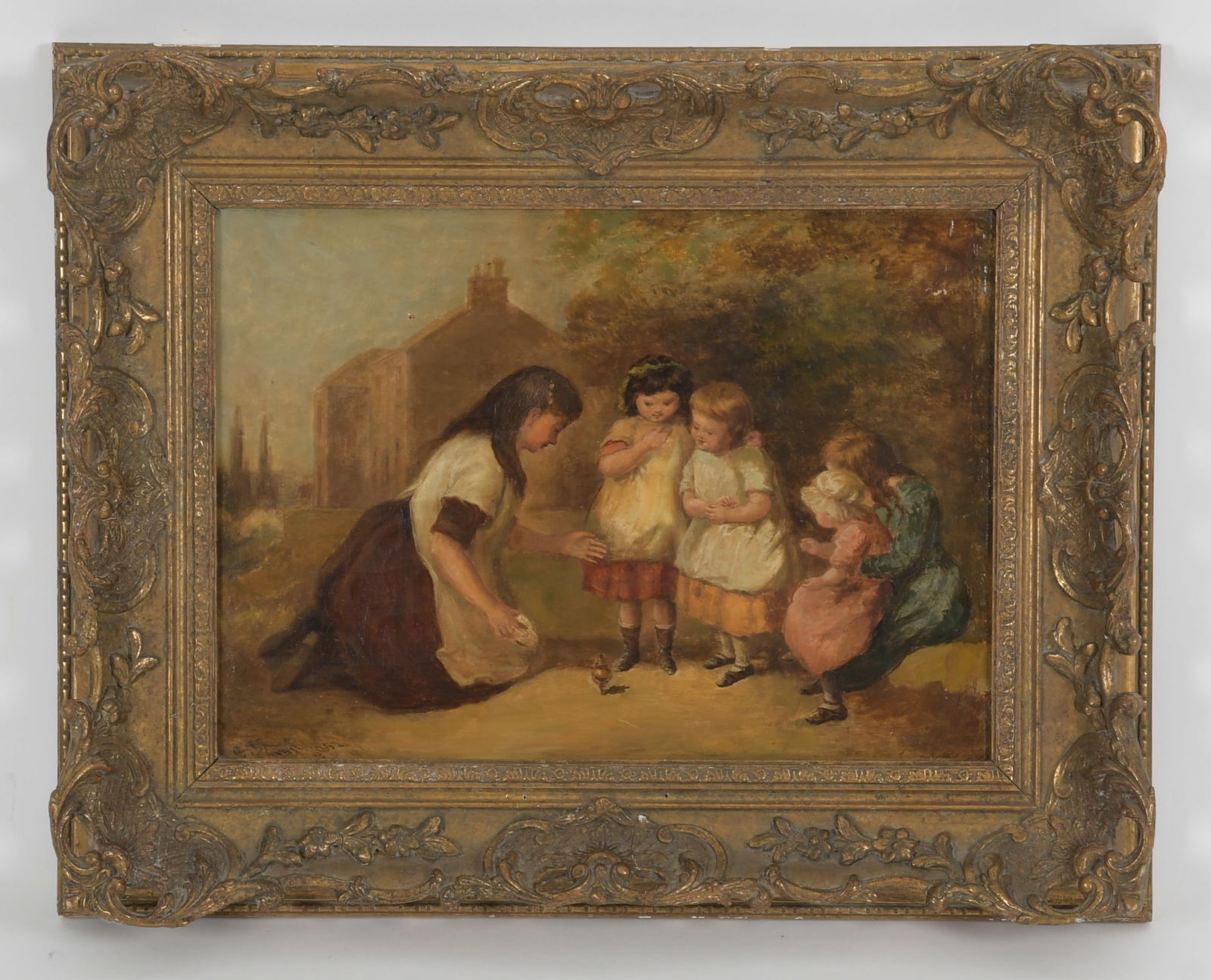Possibly Robert Crozier (1815 - 1891) Oil on Canvas (1 of 10)