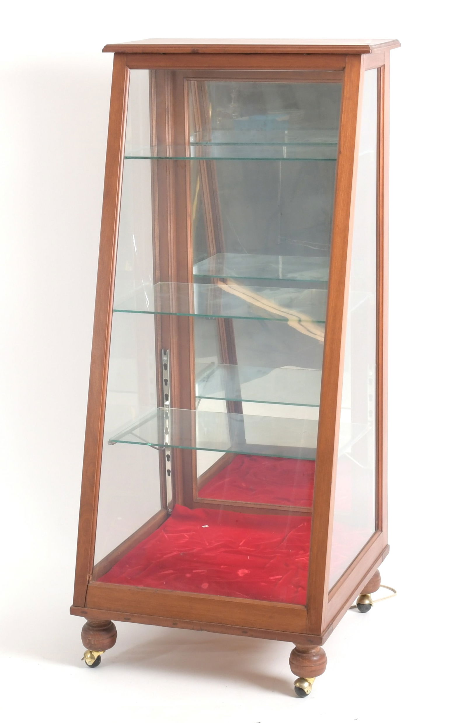 Vintage Mahogany and Glass Display Case (1 of 8)