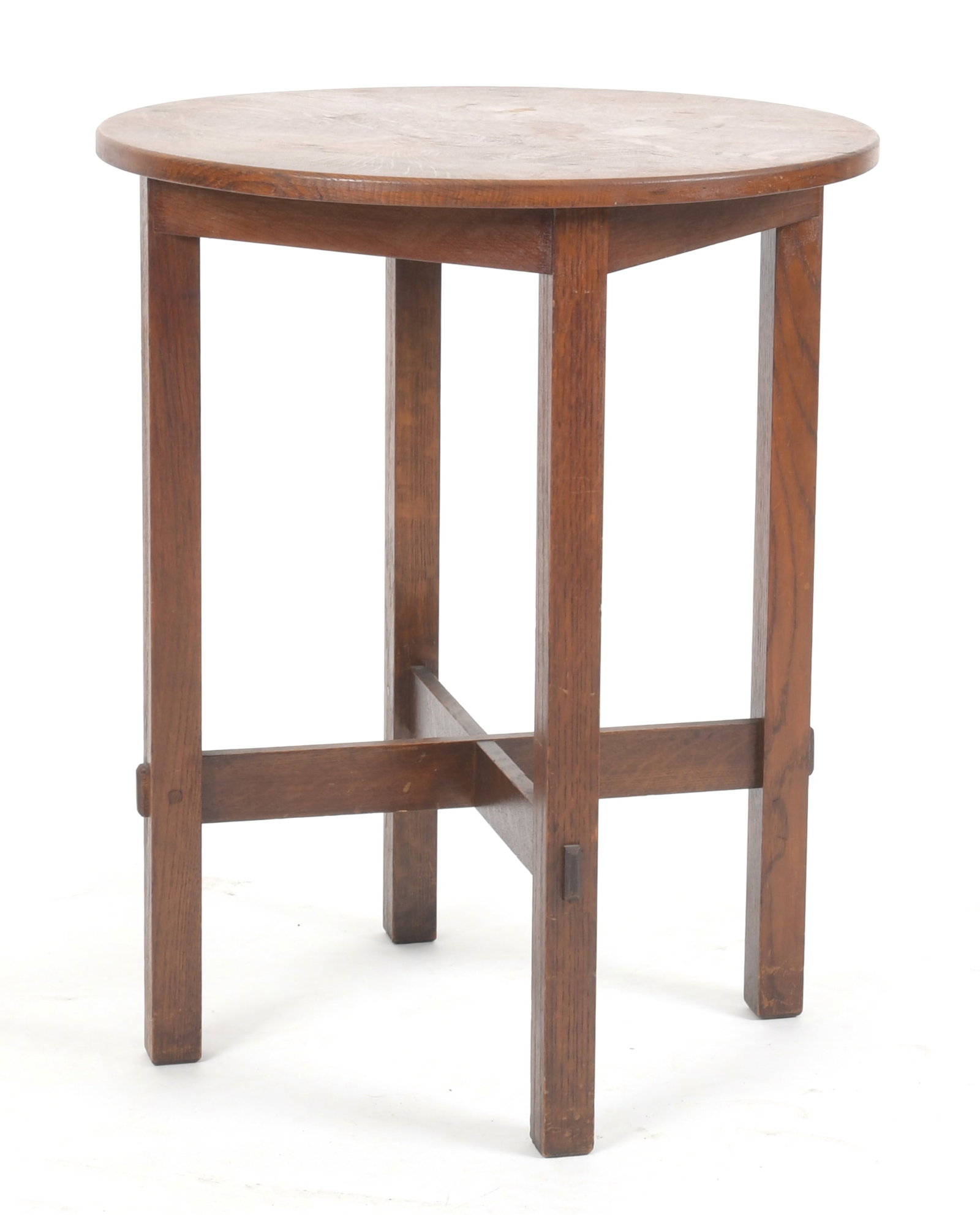 Stickley Brothers Oak Lamp Table, #2500, Quaint Furniture (1 of 9)