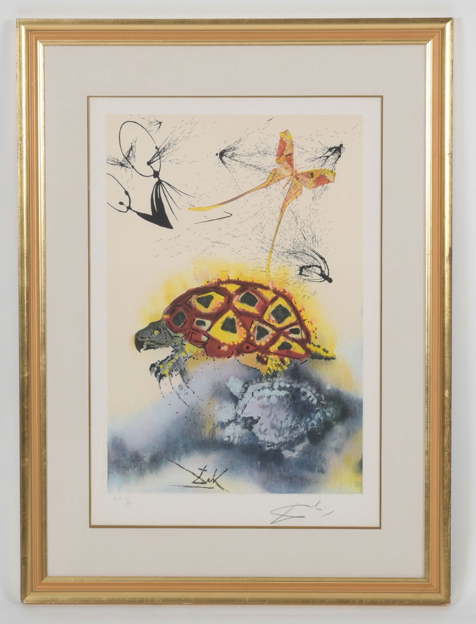 Salvador Dali, The Mock Turtle's Story, Lithograph (1 of 6)