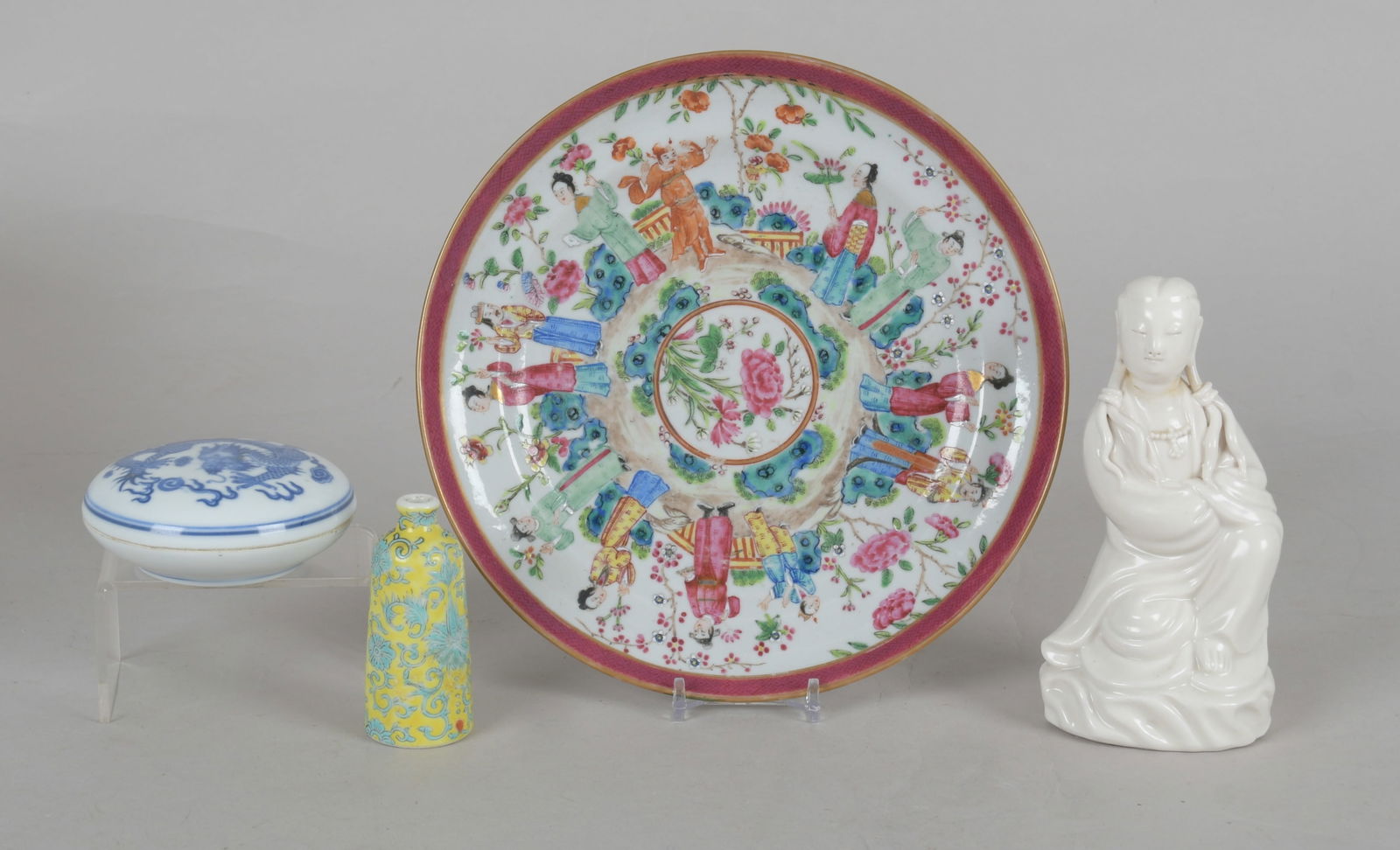 Four Pieces of Chinese Porcelain (1 of 12)