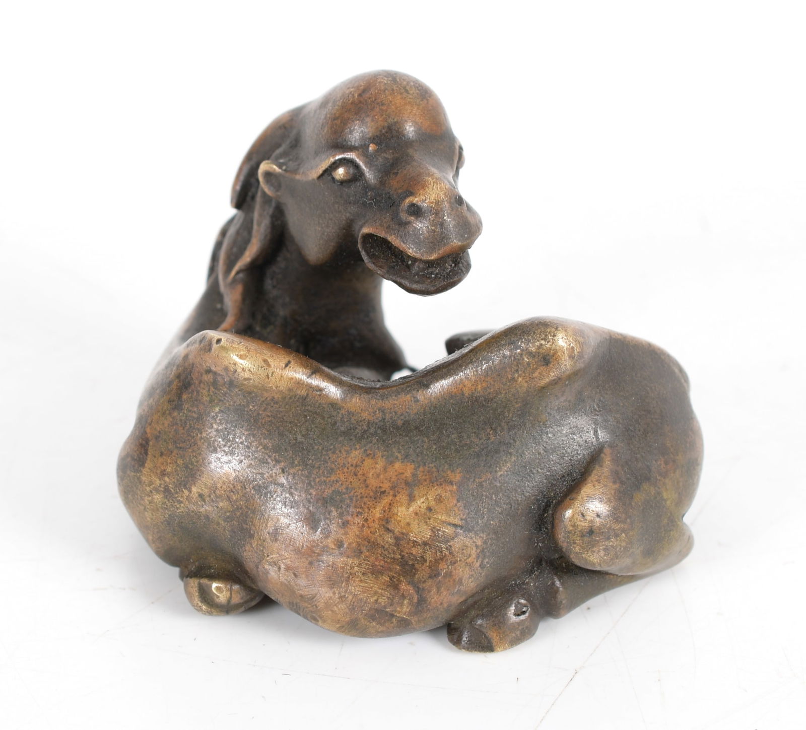 A Chinese Bronze Camel Form Scholar's Paperweight (1 of 4)