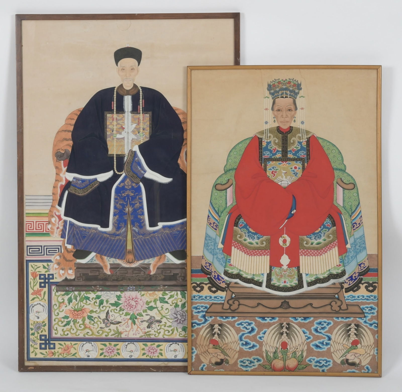 Two Chinese Ancestor Portraits (1 of 11)