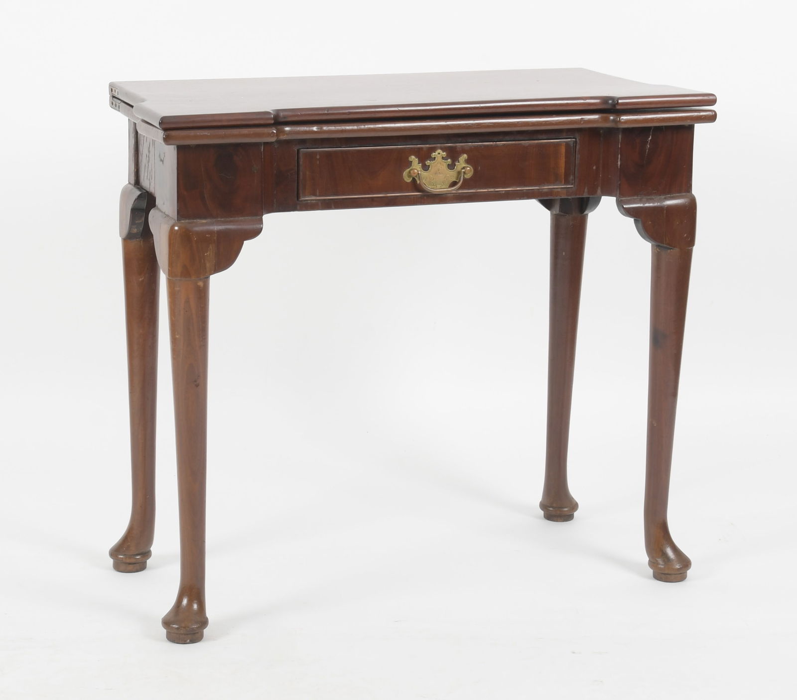 George II Mahogany Card Table (1 of 11)
