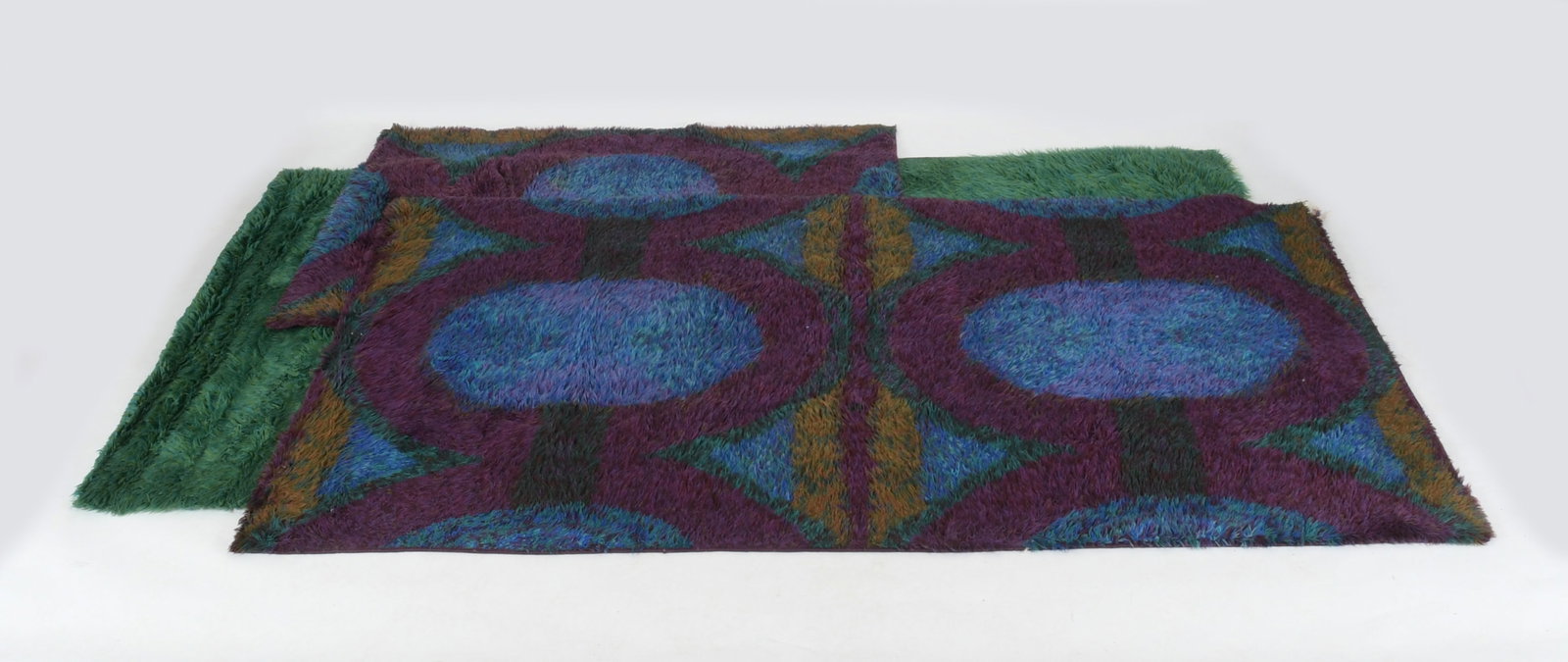 Ritva Puotila (Finnish, Born 1935) Two Rya Rugs (1 of 15)