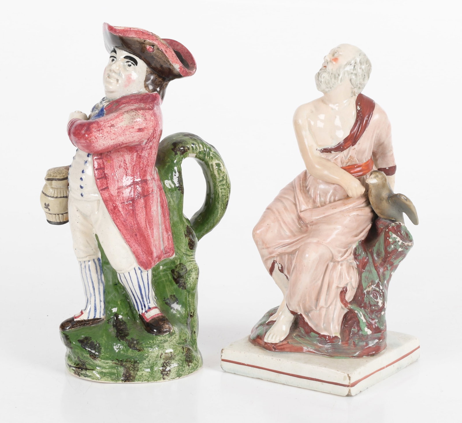 Two Staffordshire Pearlware Figures (1 of 12)