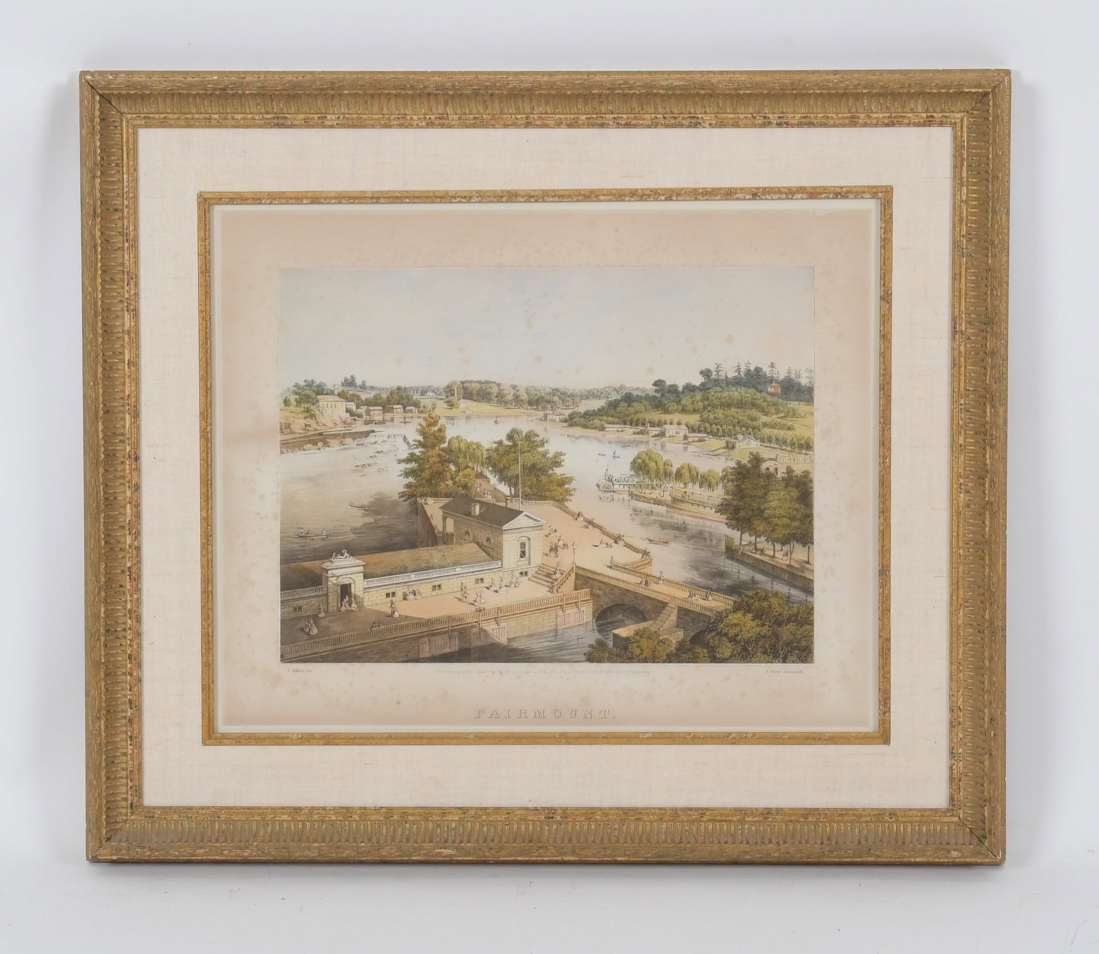 Two Prints of Philadelphia Interest, Including J. Kiehn (1 of 14)