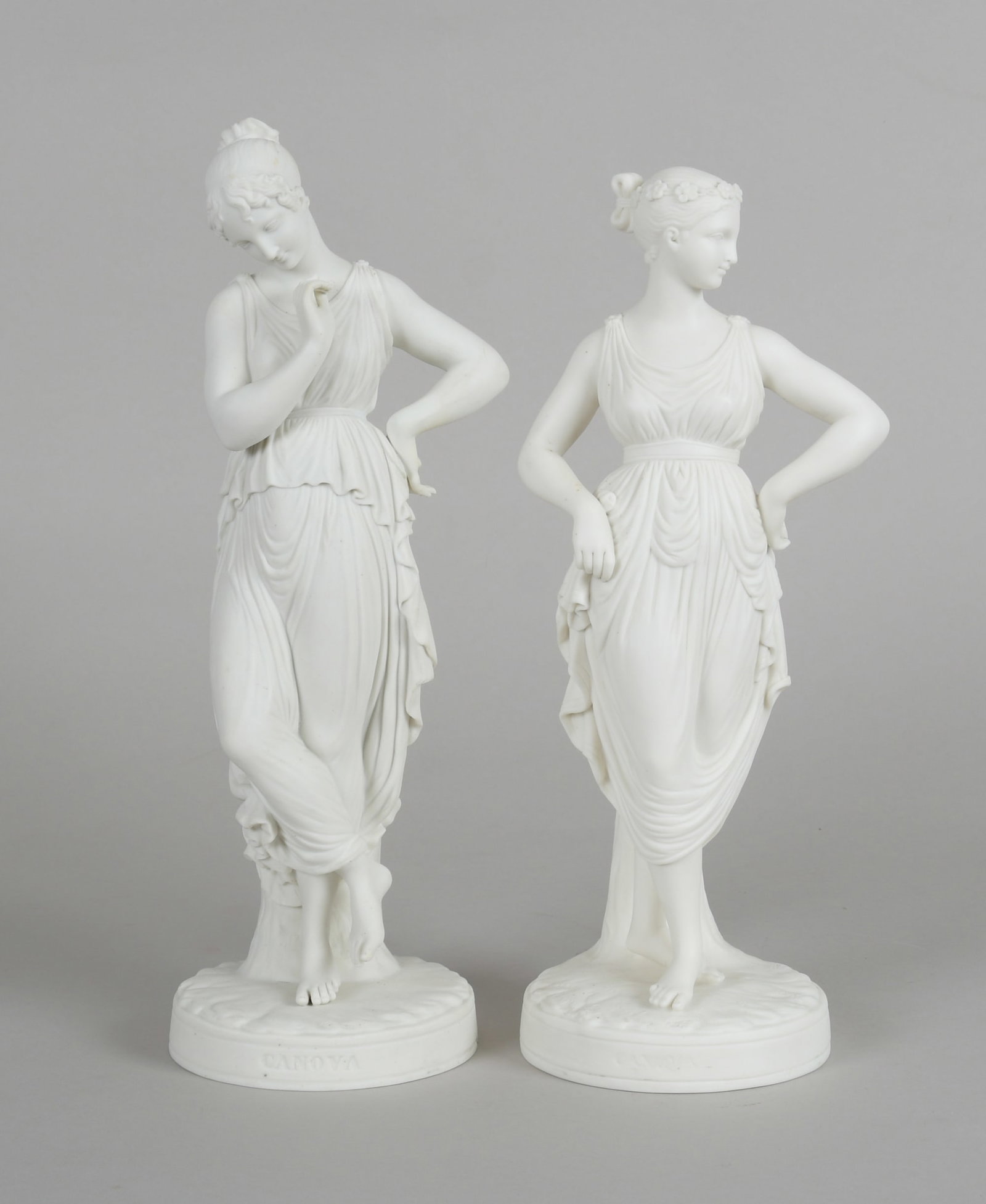 Two Minton Parian Figures, After Antonio Canova (1 of 11)