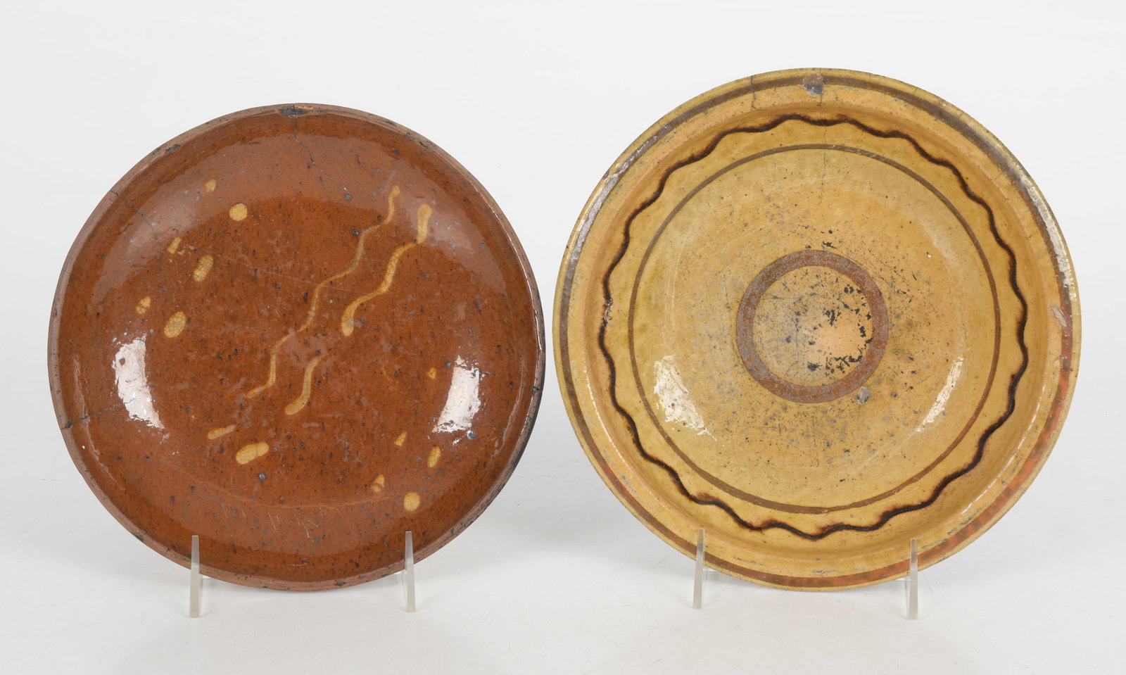 North Carolina Lead Glazed Redware Dish (1 of 10)