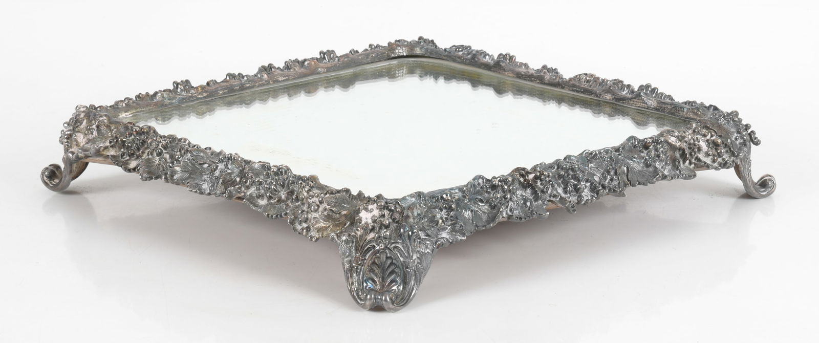 A 19th Century Silver Plated Plateau by Elkington (1 of 8)