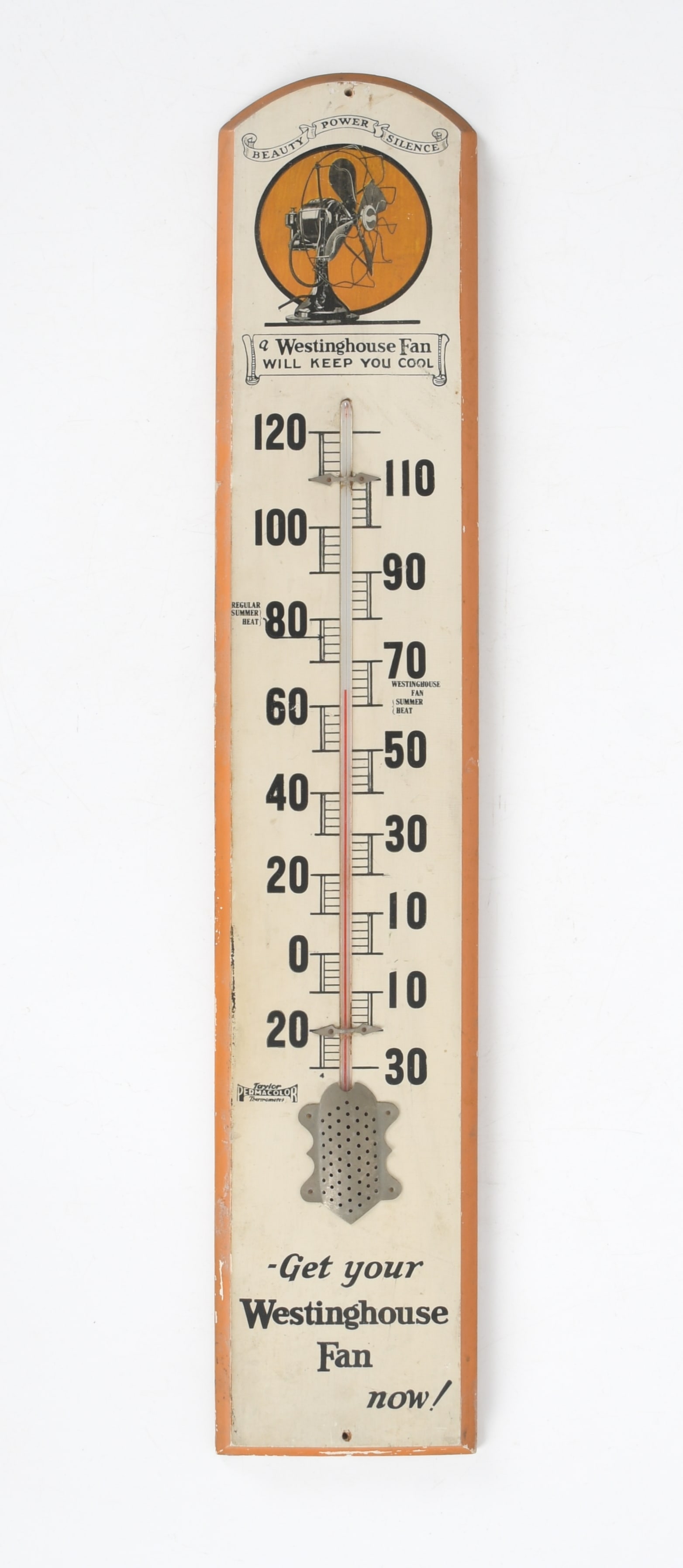 Westinghouse Fan, Promotional Thermometer (1 of 7)