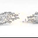 Antique Platinum 10.50-11.00ct Diamond Brooch Pin