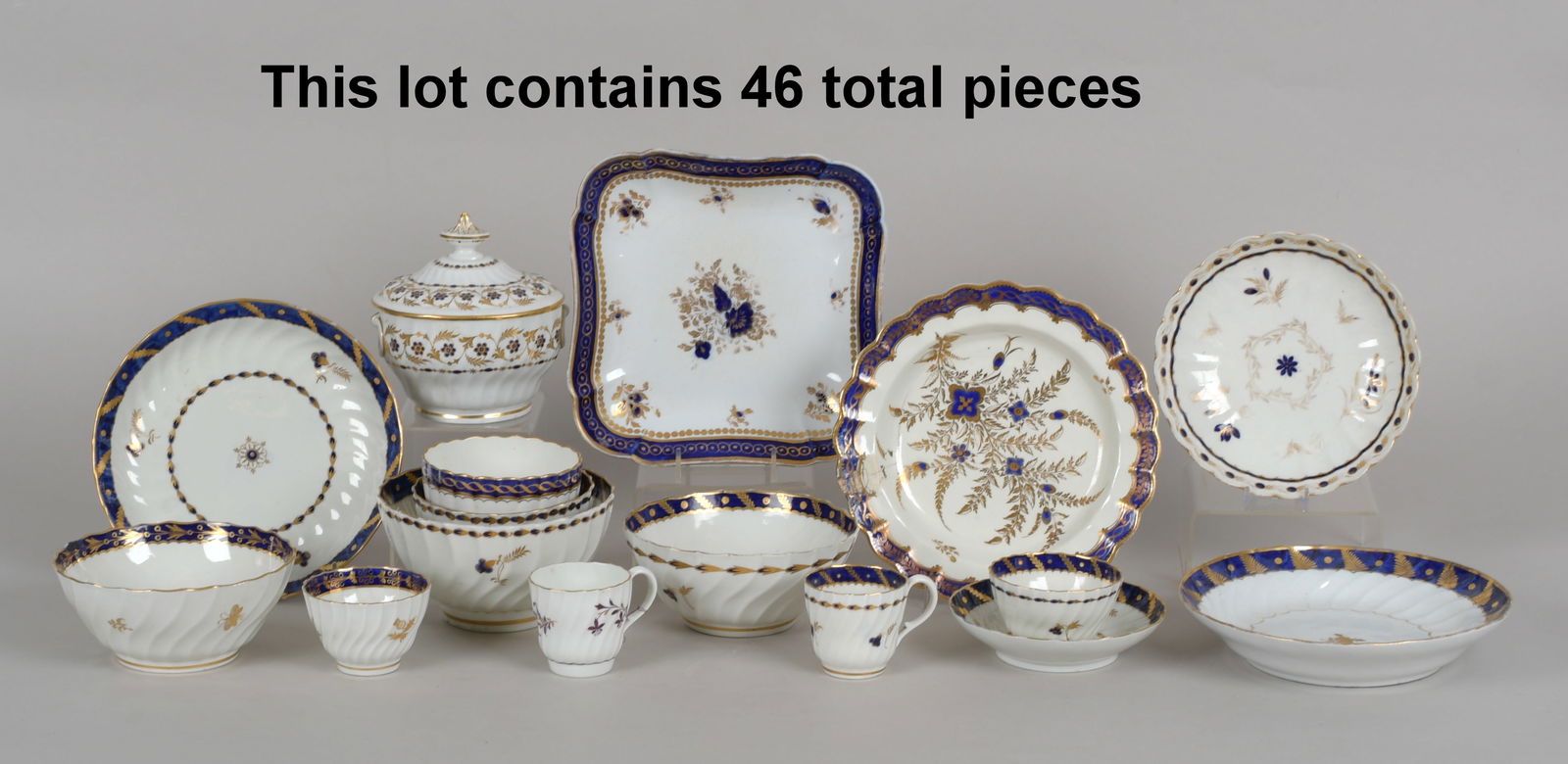English Worcester Porcelain: Flight & Barr, Late 18th Century (1 of 11)