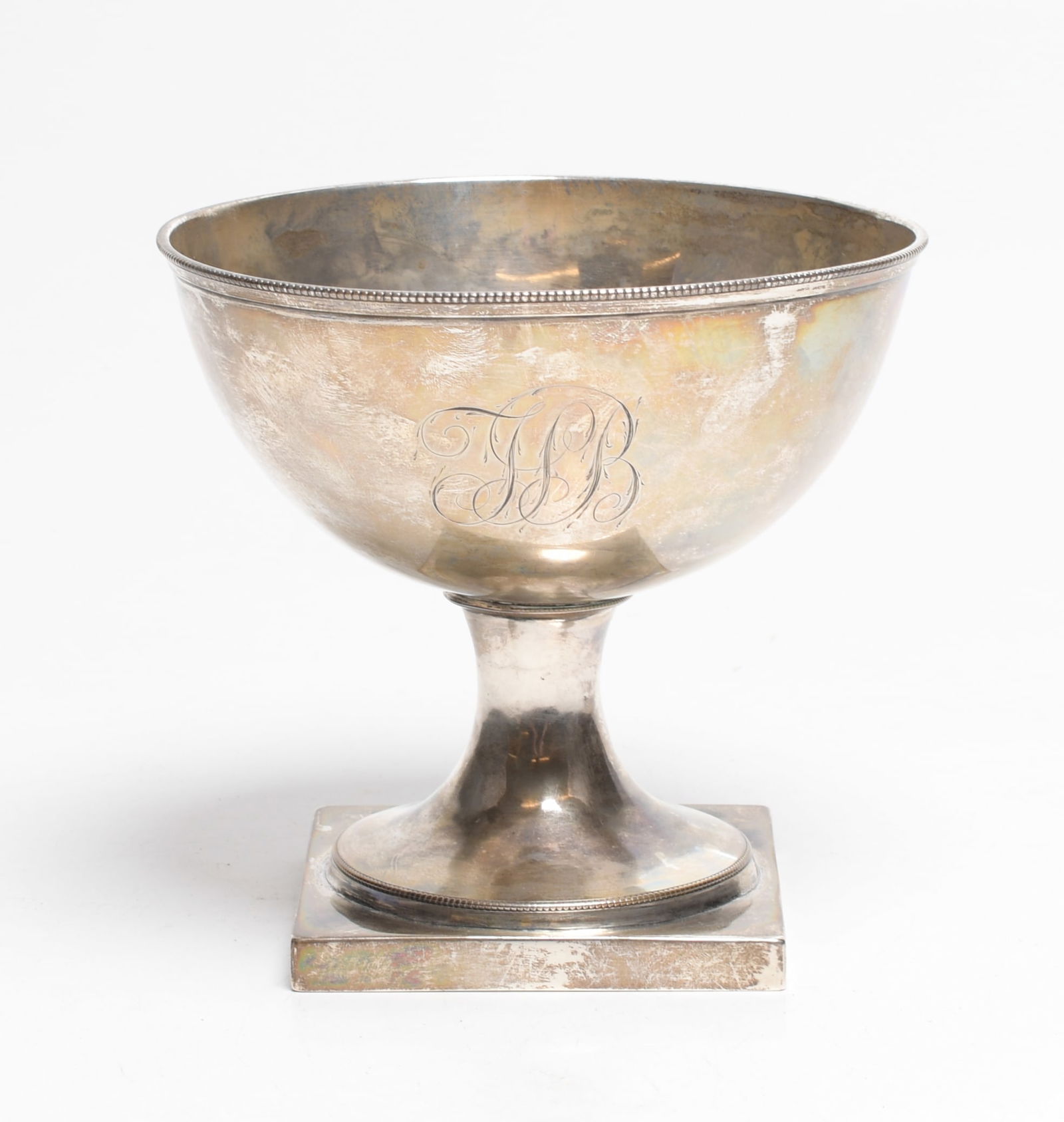 A Coin Silver Waste Bowl, Samuel Williamson, Philadelphia (1 of 7)
