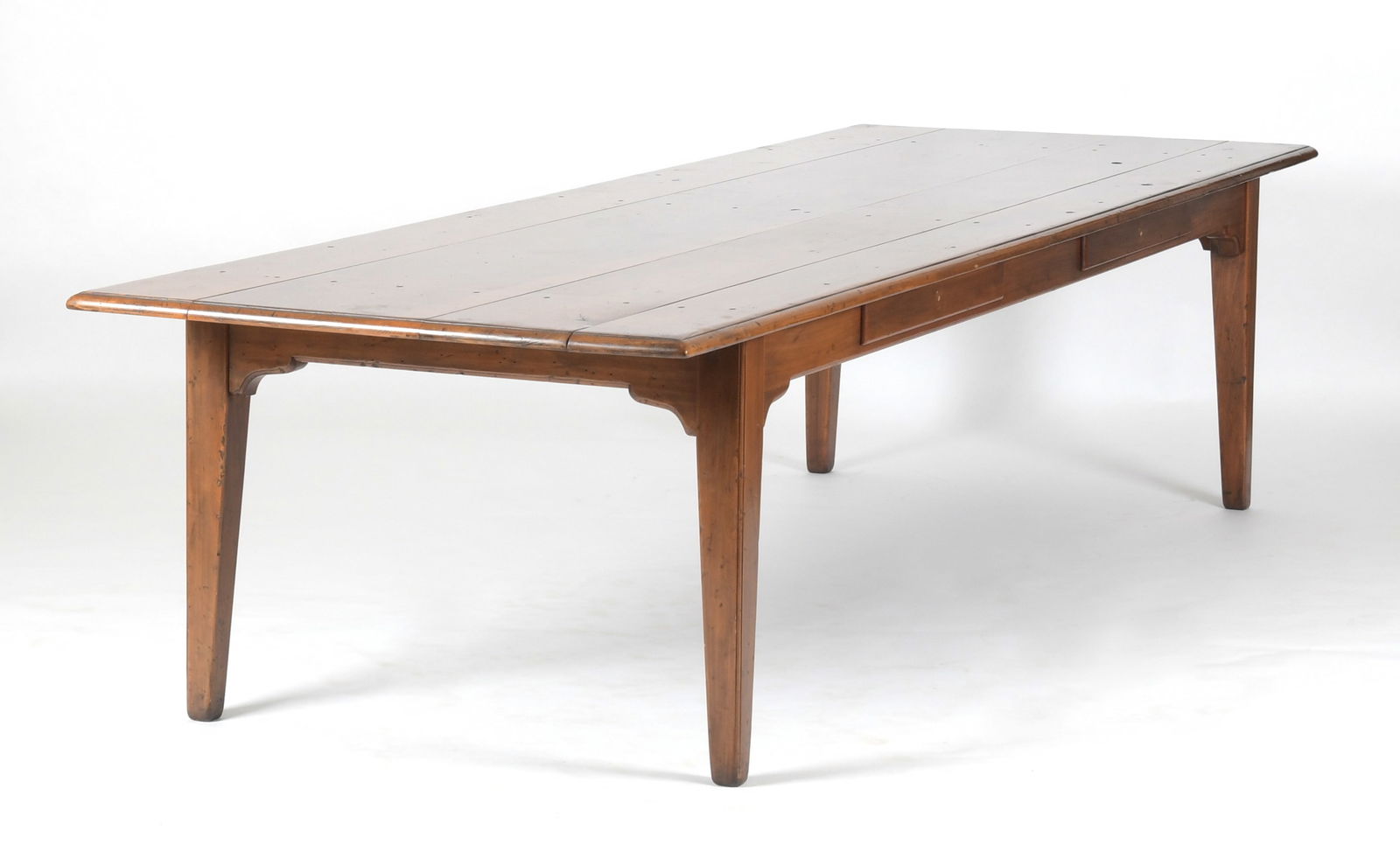 Imposing Walnut Farm Table by Robert Whitley (NJ/PA, 1924-2020) (1 of 11)