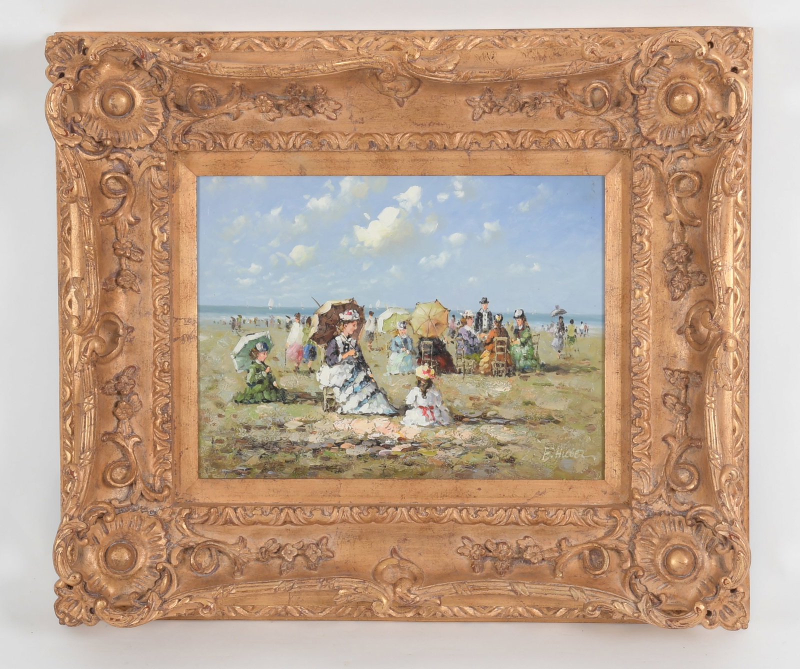 An Impressionist Style Beach Scene (1 of 5)