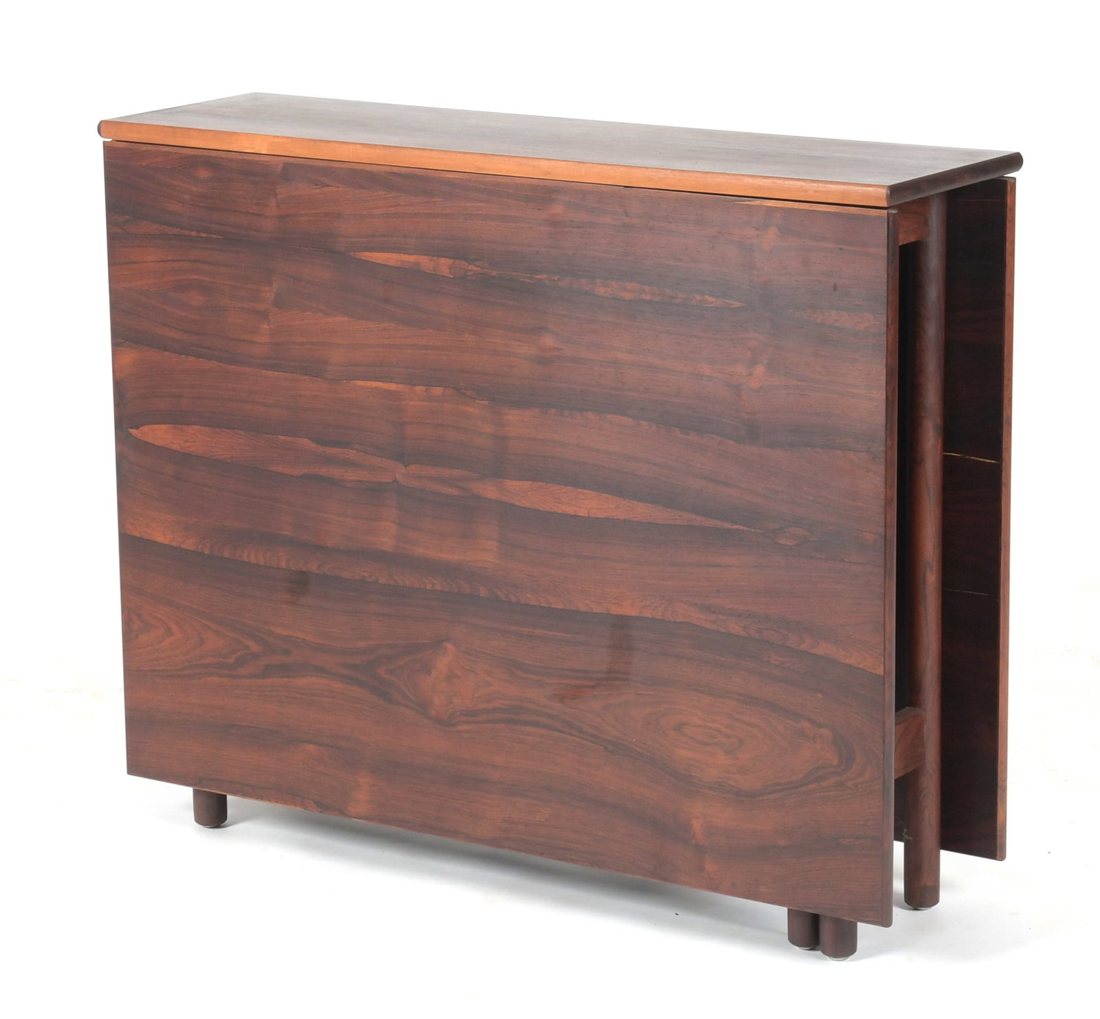 Brode Blindheim Modern Rosewood Gateleg Dining Table, Sykkylven, Norway (1 of 7)