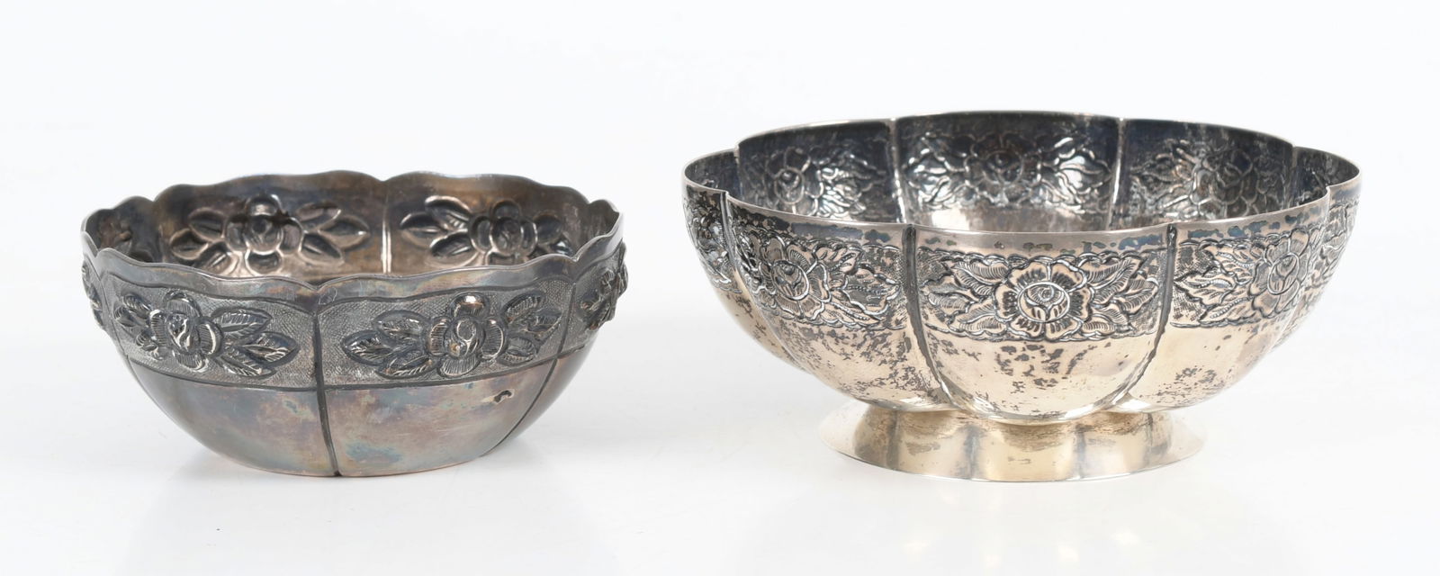 Two Mexican Sterling Silver Bowls (1 of 7)