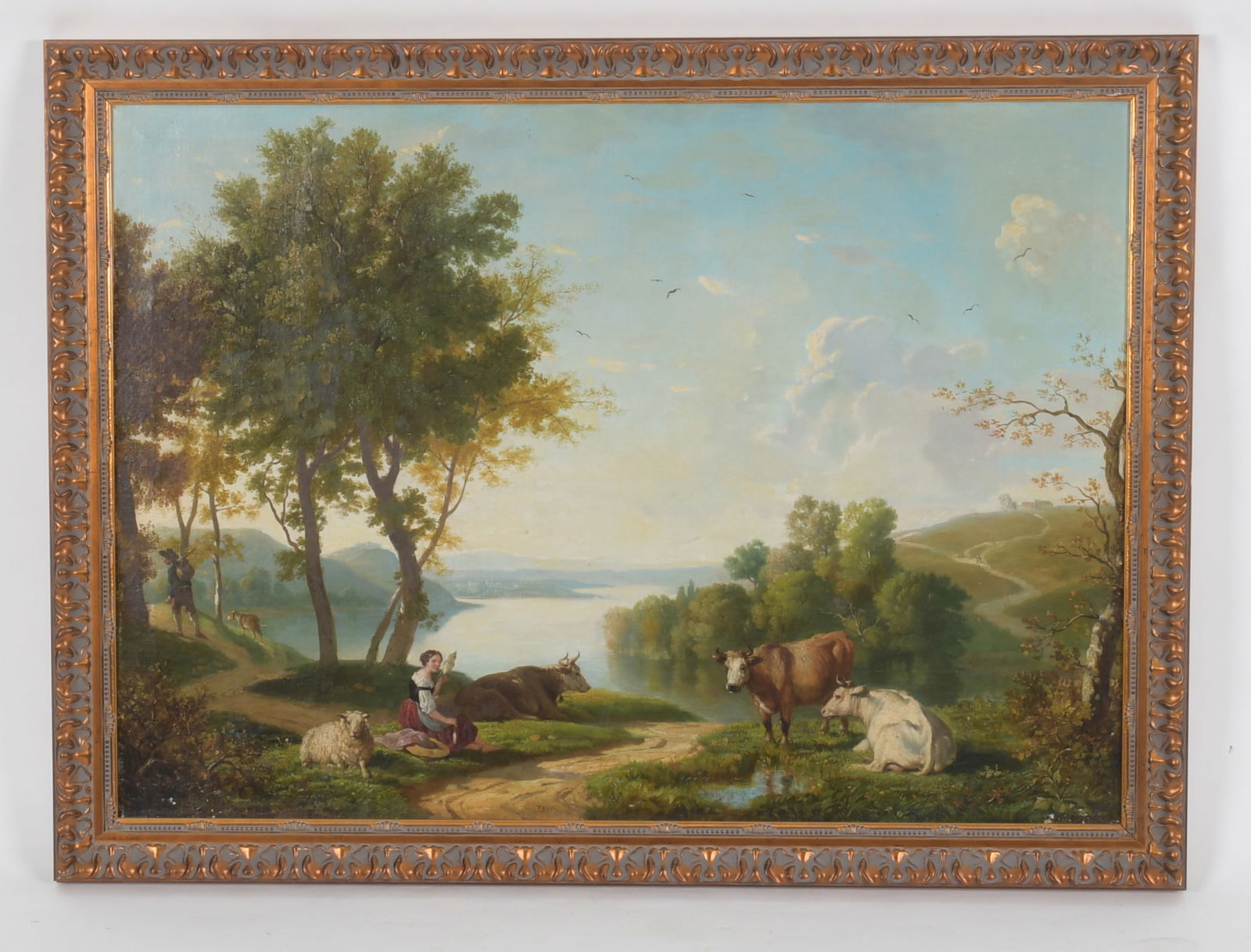 Constance Tryon (19th Century) Oil on Canvas (1 of 11)