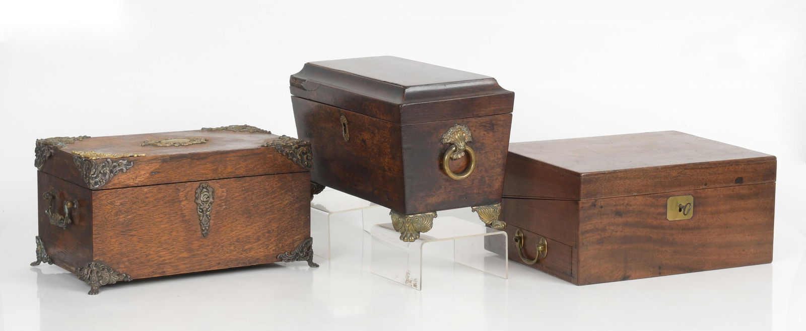 English Table Box, Tea Caddy, and Writing Desk (1 of 13)