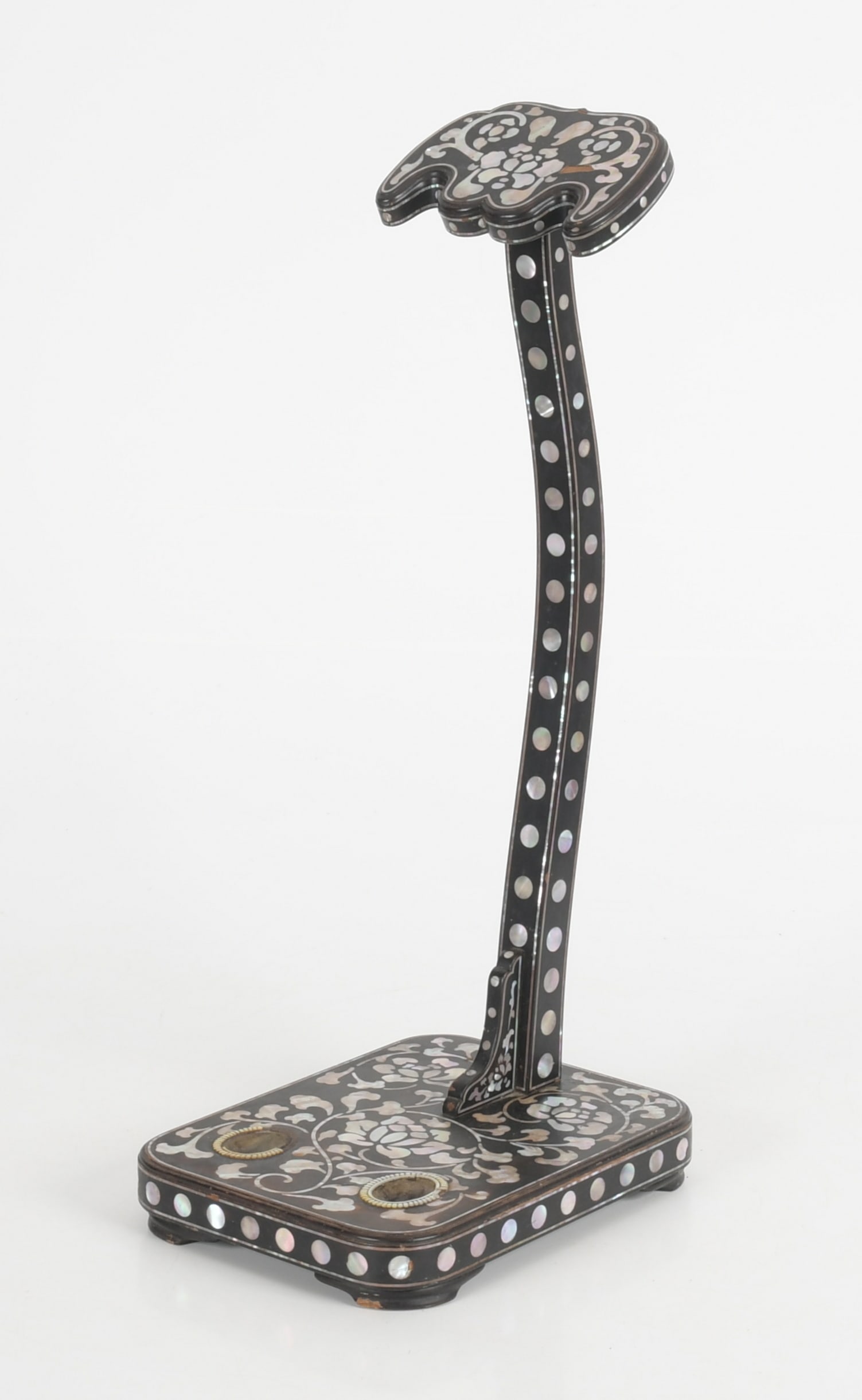 A Meiji Period Lacquered Japanese Samurai Sword Stand (1 of 9)