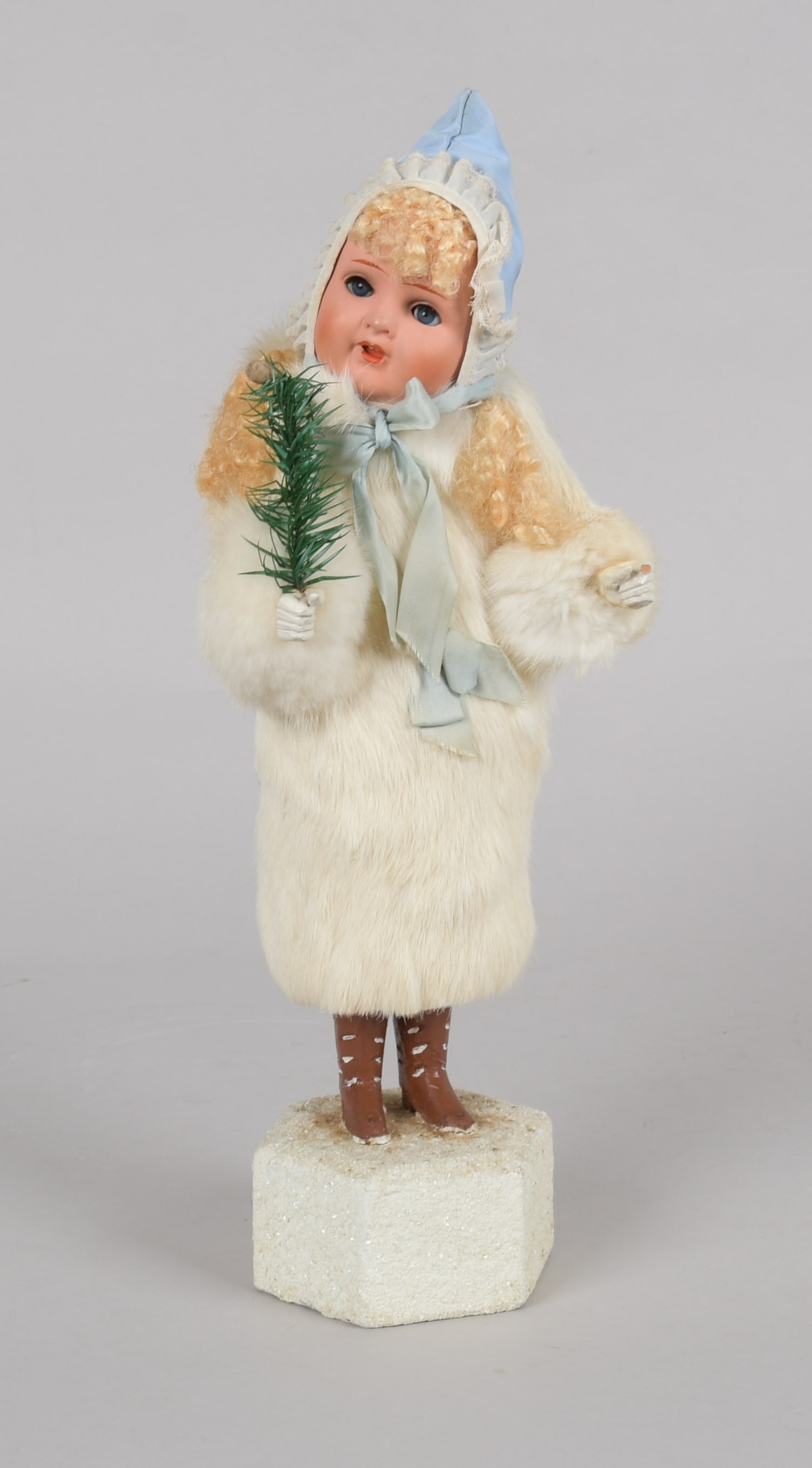 German Christmas Light Angel Doll, Probably Crottendorf (1 of 9)
