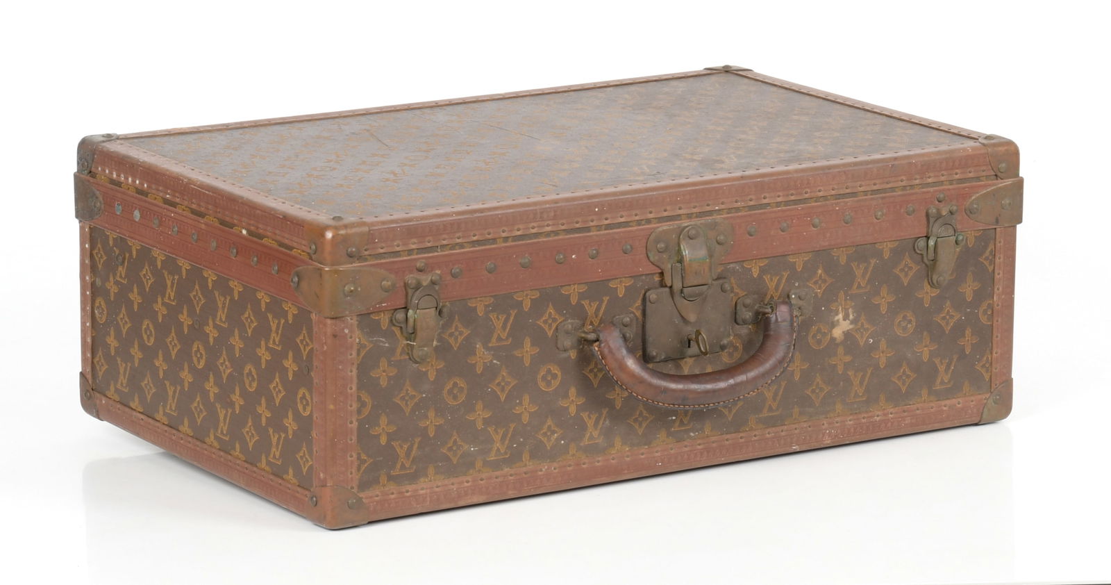 Louis Vuitton Monogram Canvas Alzer 60 Hard Sided Suitcase (1 of 14)