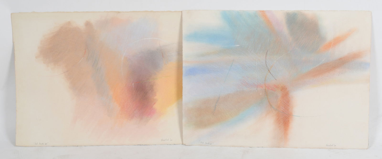 Helen Bershad (American, Born 1934) "Bel Canto V" and "Bel Canto XI" (1 of 8)