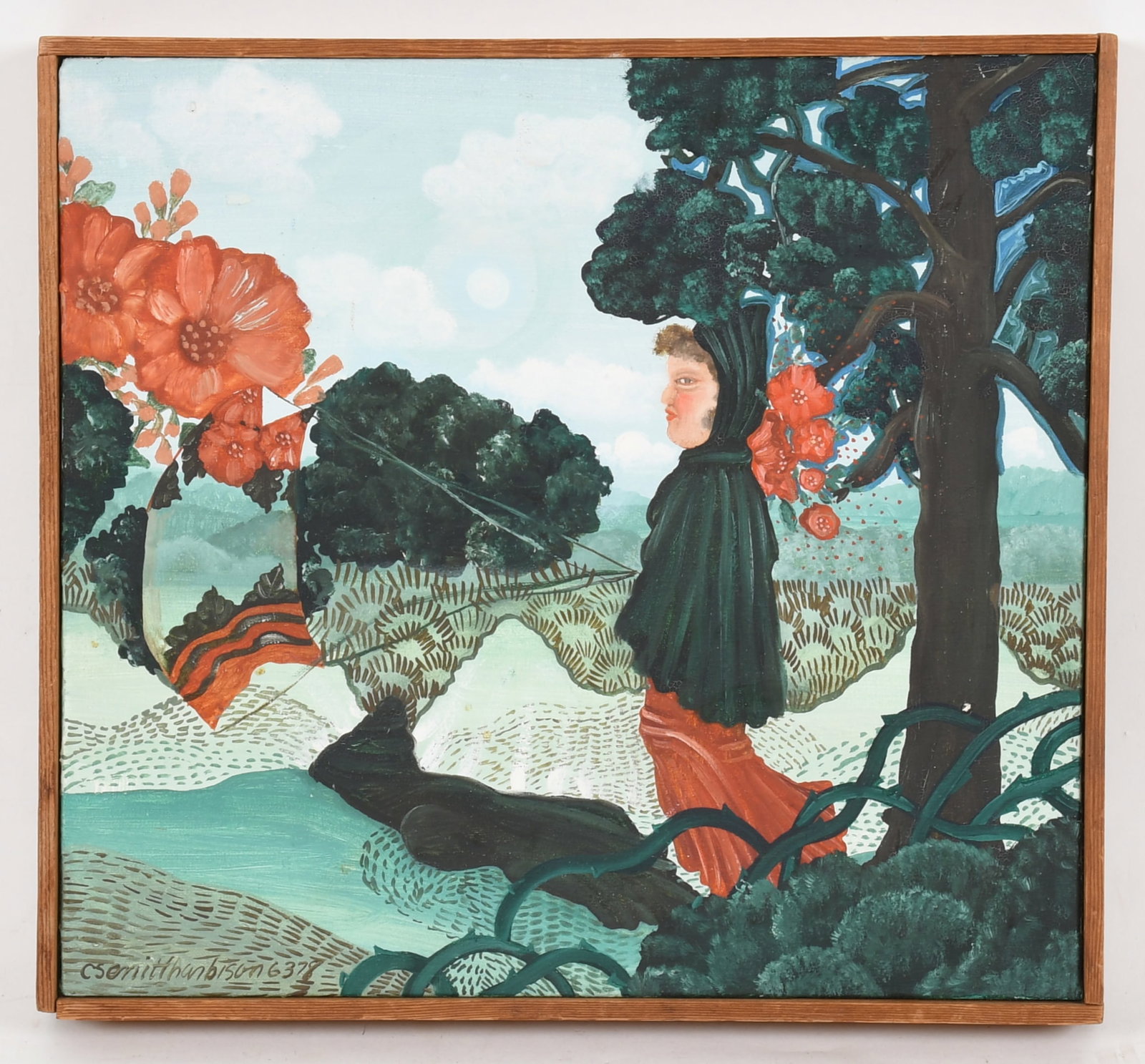 Cathy Senitt Harbison (1945) Oil on Canvas (1 of 6)