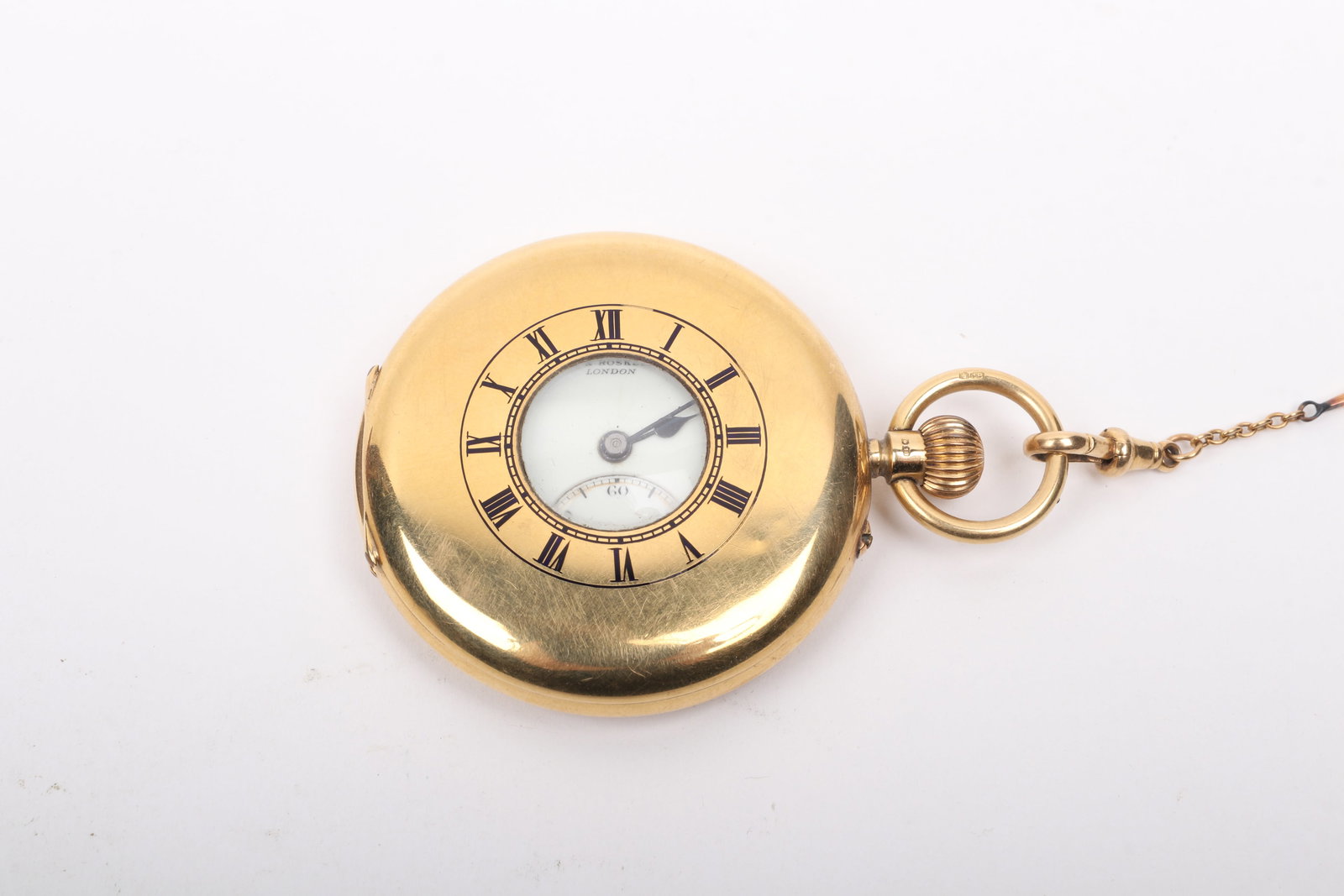 A 18k Gold Pocket Watch by Hunt and Roskell Ltd. (1 of 9)