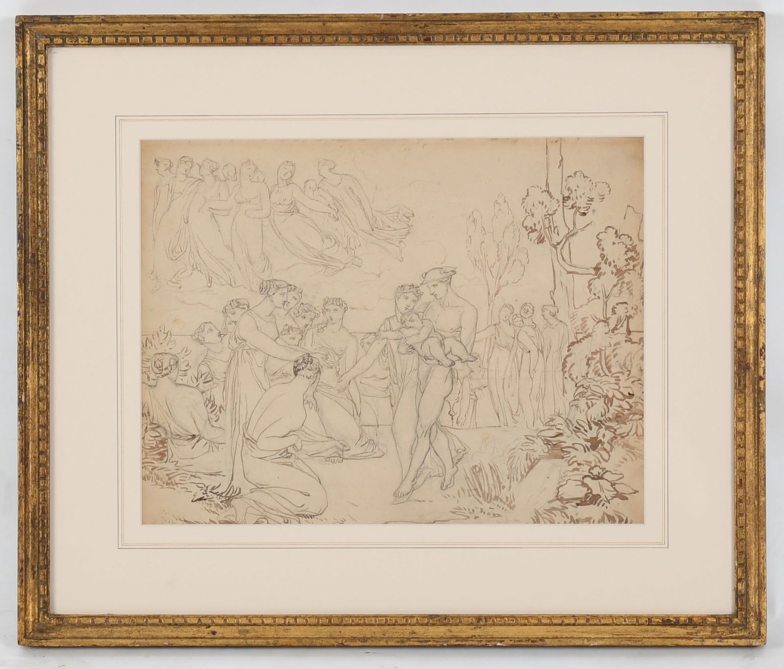 John Samuel Hayward (1778 - 1822) Sepia Watercolor (1 of 8)