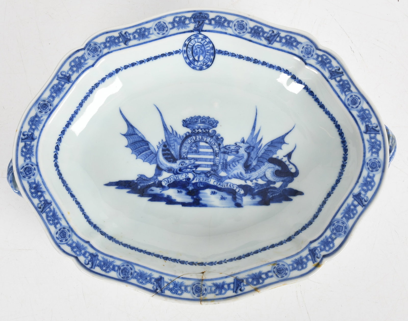 A Chinese Export Armorial Covered Server (1 of 13)