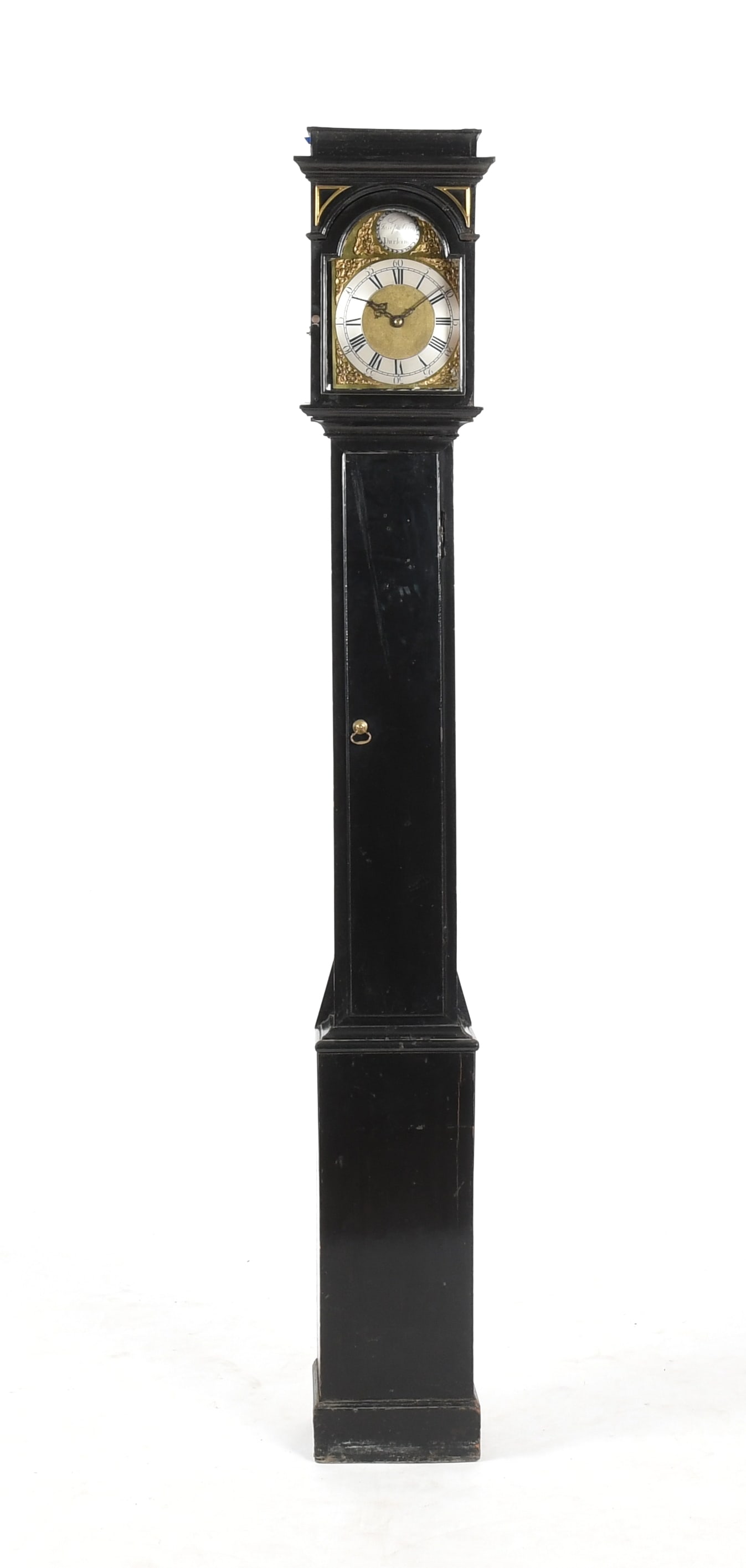 George III Ebonized Tall Case Clock, Joseph Gray, Durham, 18th Century (1 of 11)