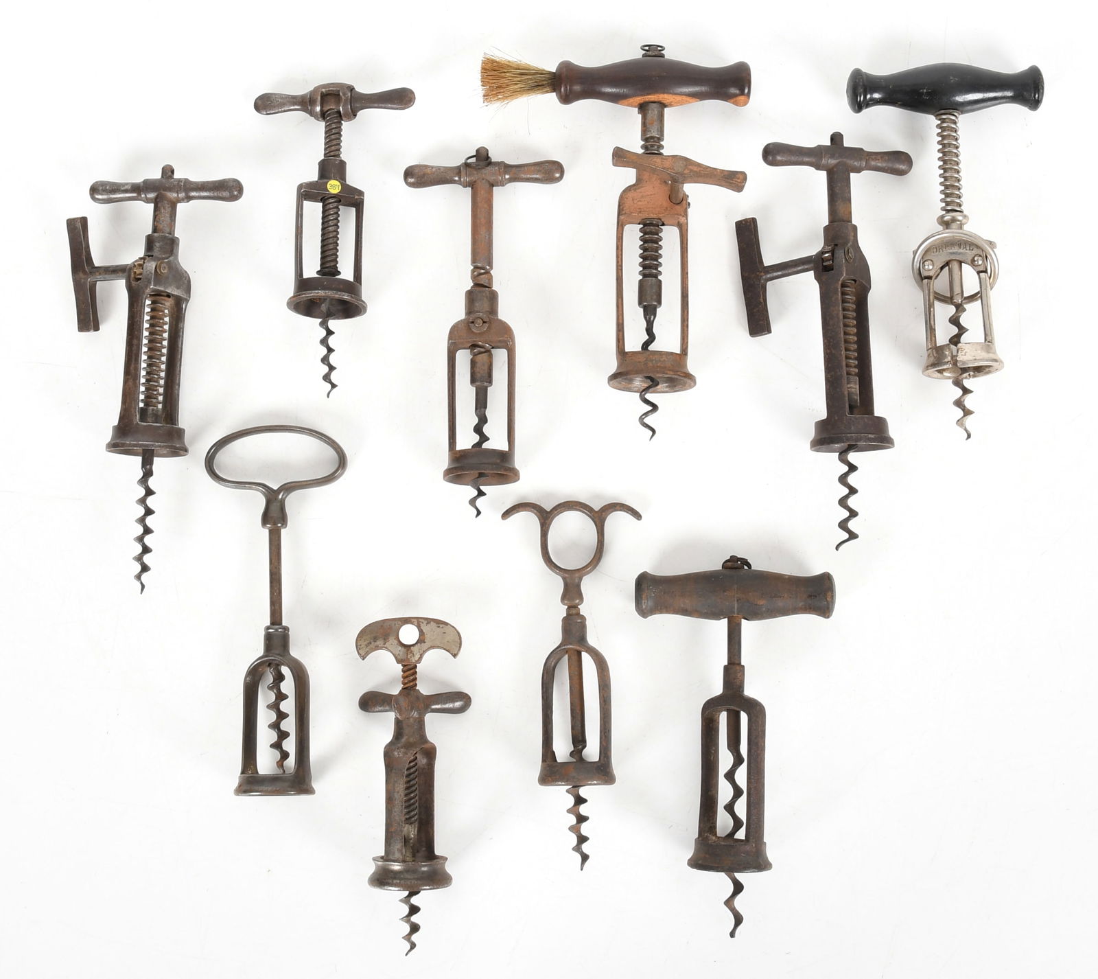 A Group of Mechanical Cork Screws, Including Rack and Pinion (1 of 8)